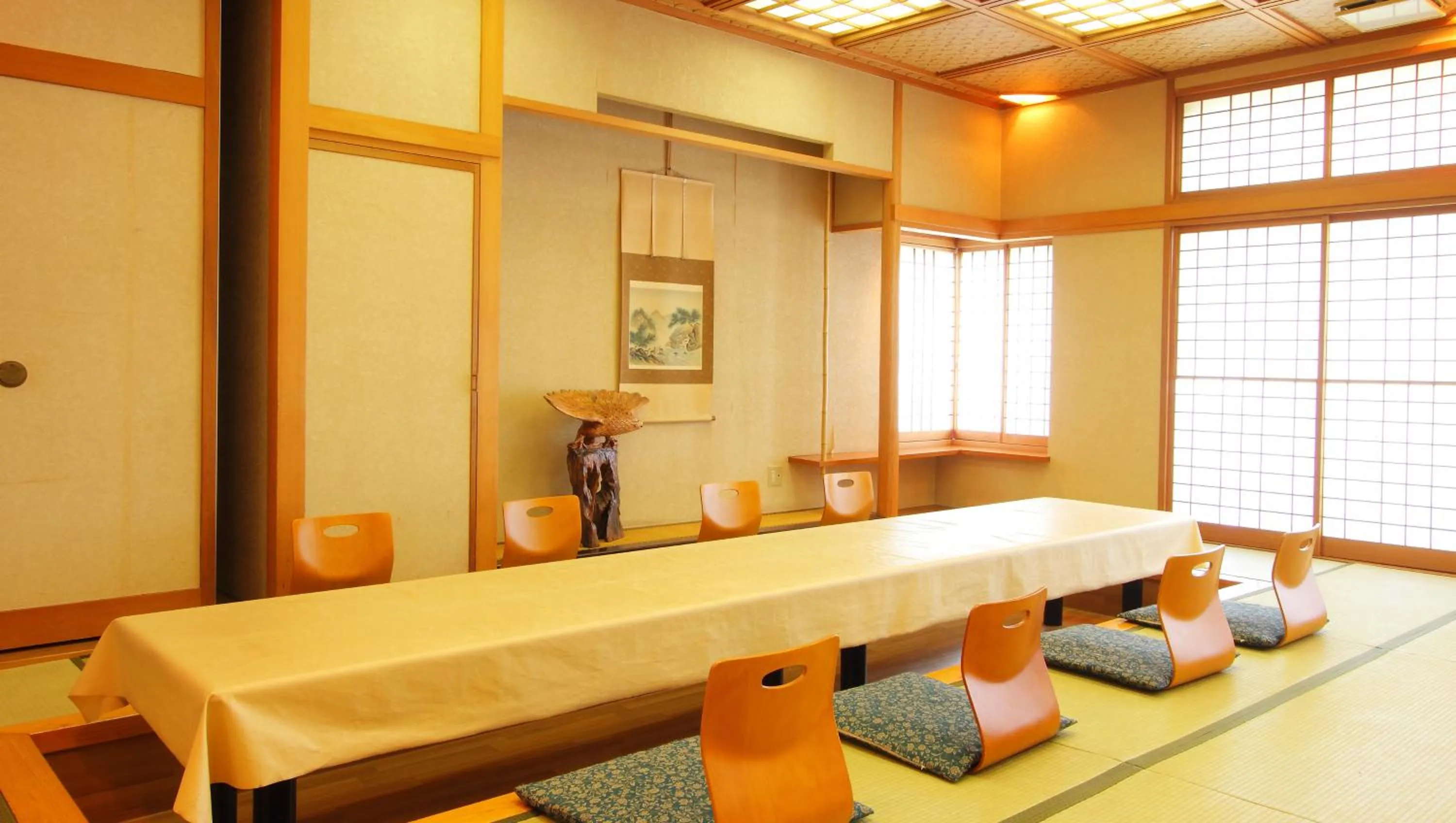 Decorative detail in Isawa View Hotel