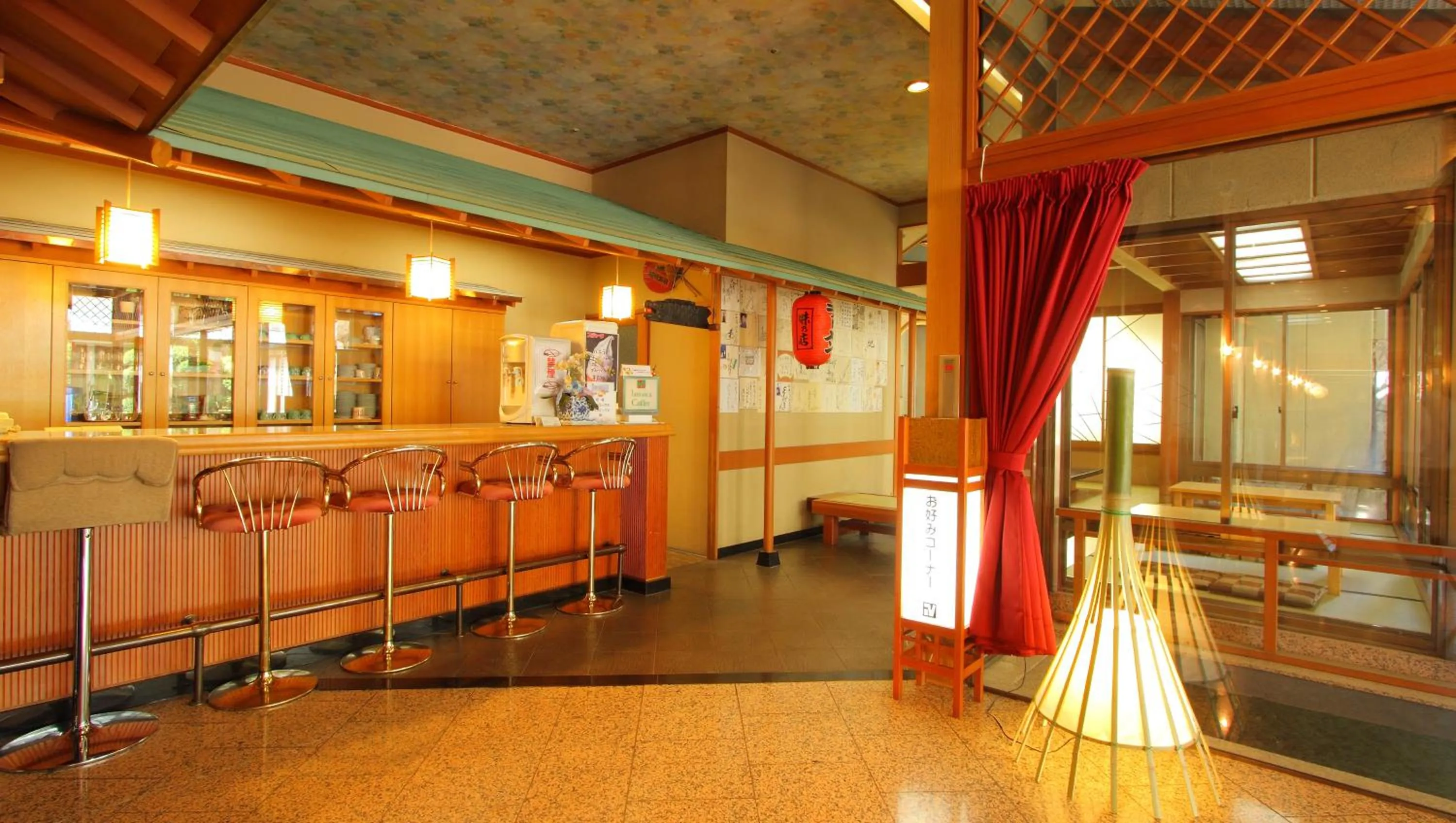 Lounge or bar in Isawa View Hotel