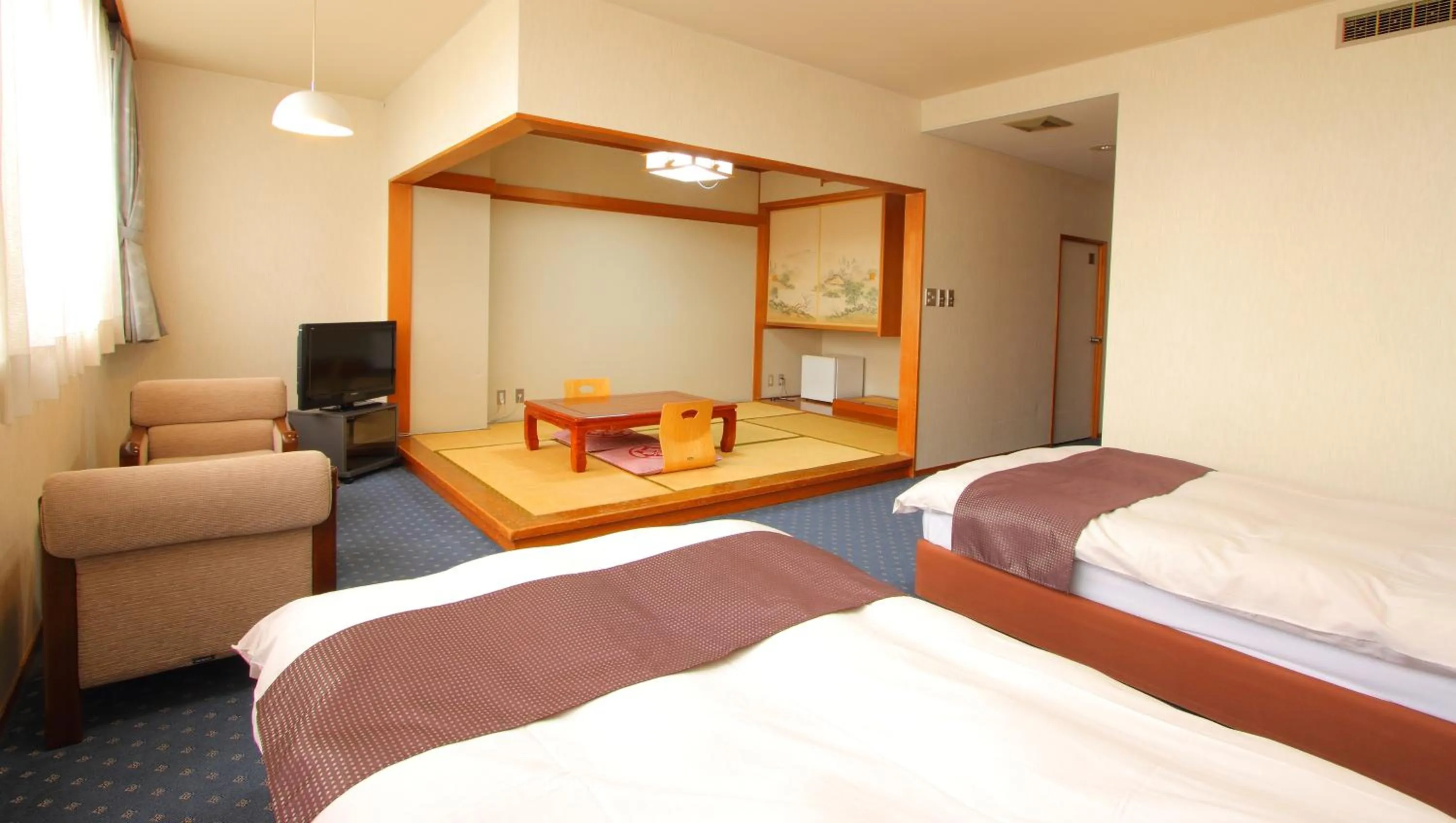 Photo of the whole room, Bed in Kasugai View Hotel