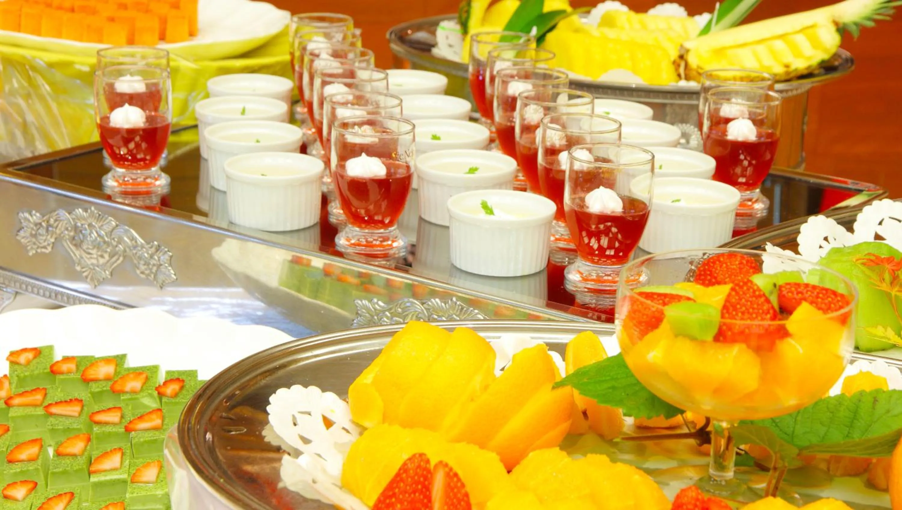 Food close-up in Kasugai View Hotel