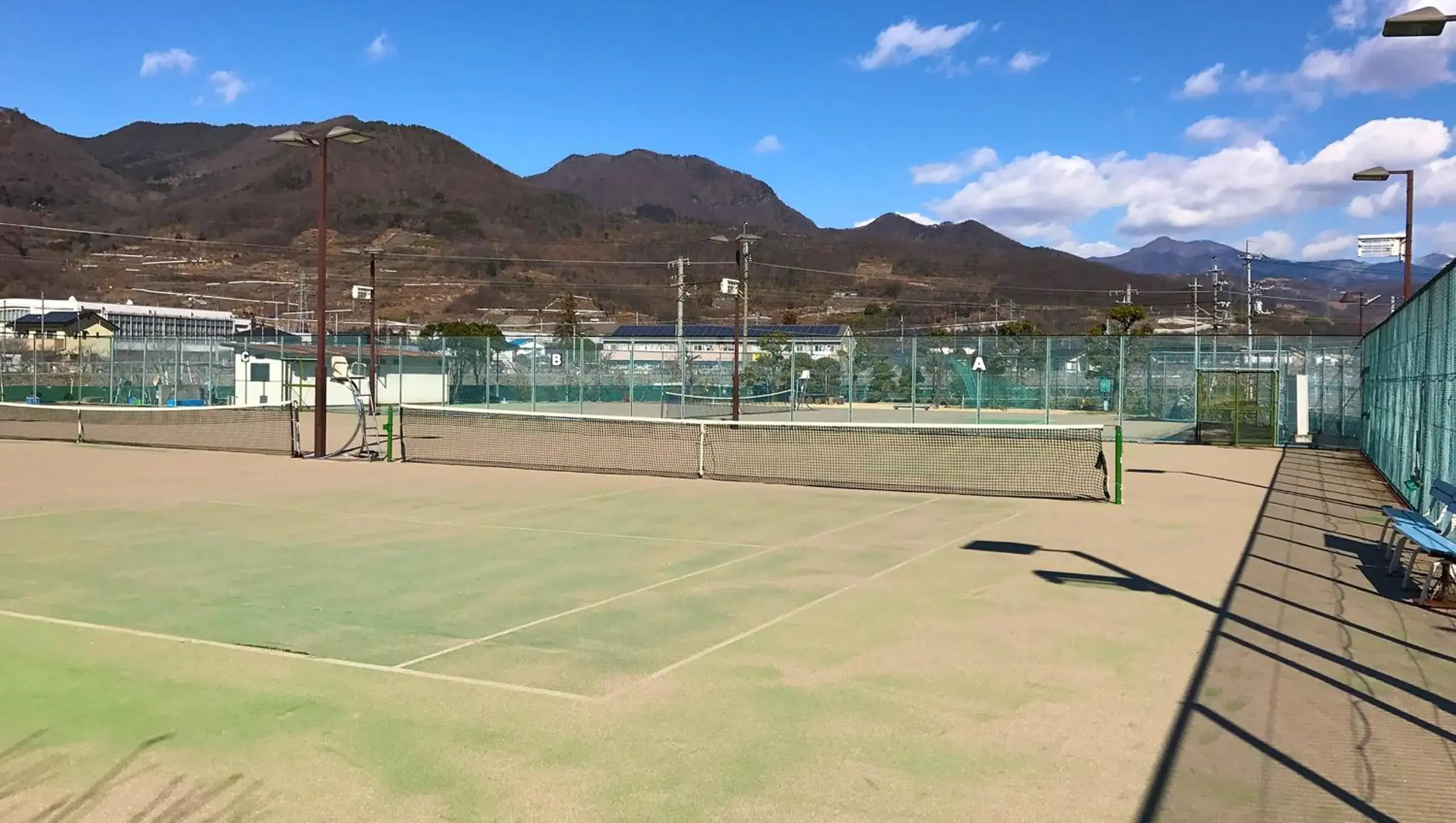 Tennis court in Kasugai View Hotel Tennis court in Kasugai View Hotel