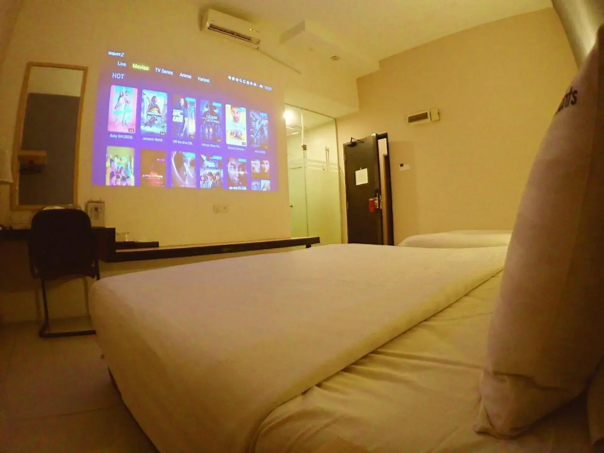 TV and multimedia, Bed in De Elements Business Hotel KL TV and multimedia, Bed in De Elements Business Hotel KL