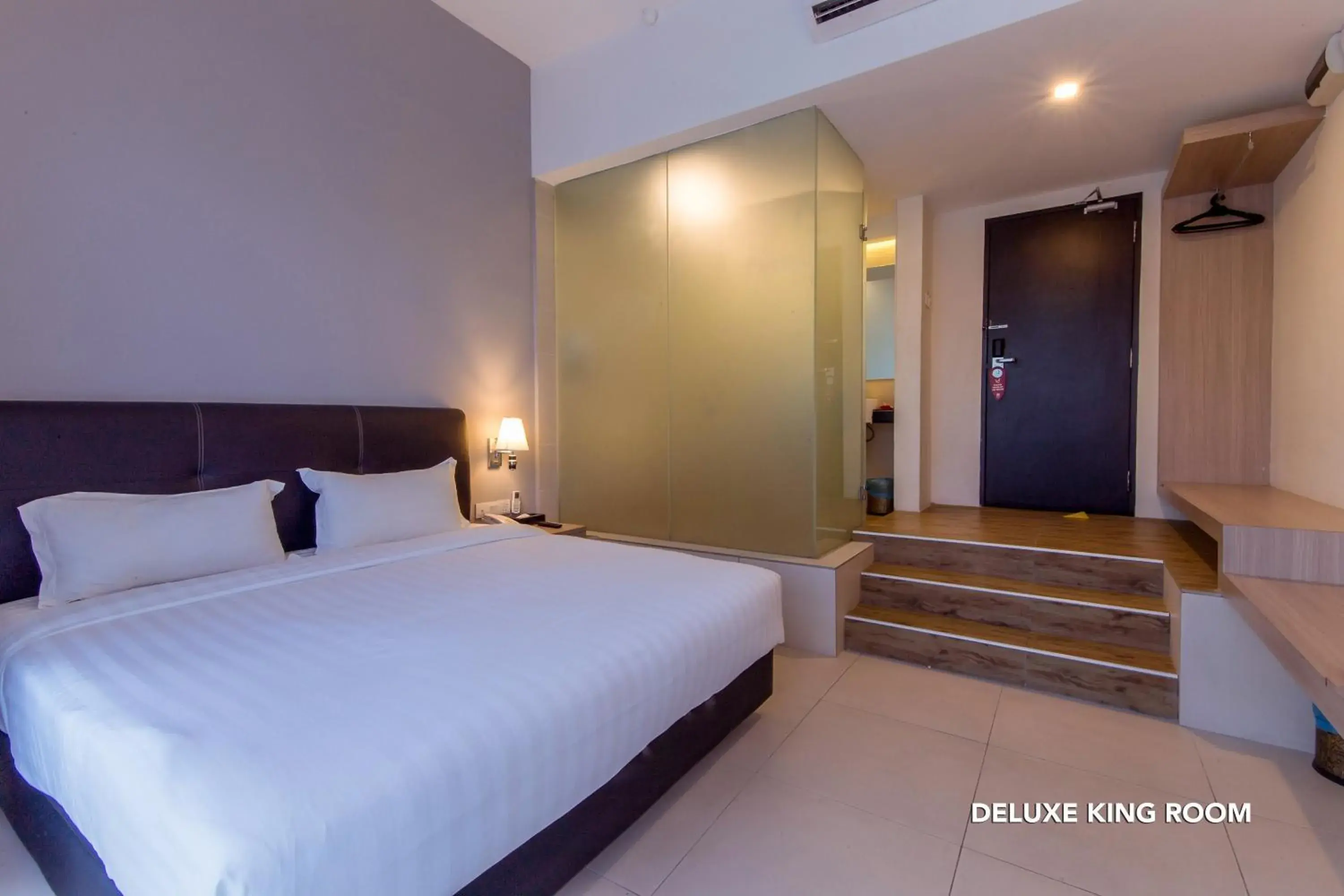 Bed in De Elements Business Hotel KL