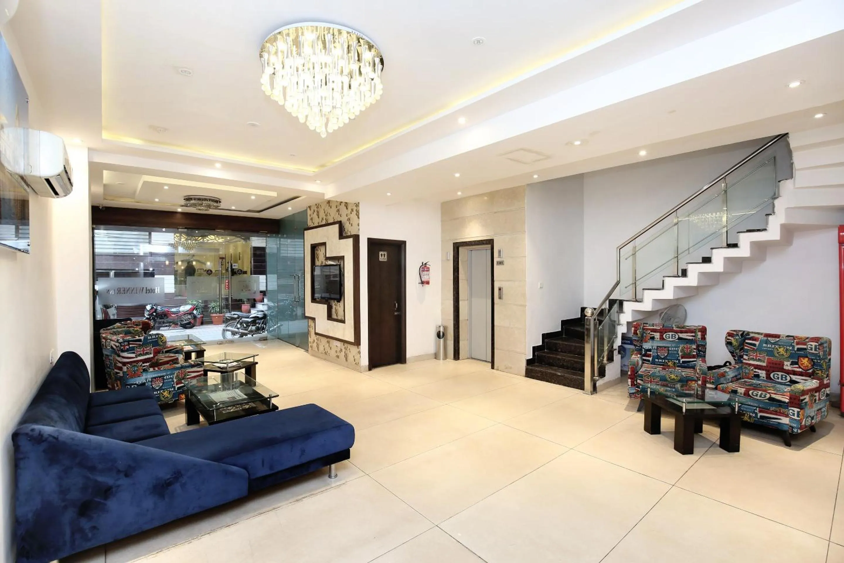 Lobby or reception in Super Hotel O Winner Inn