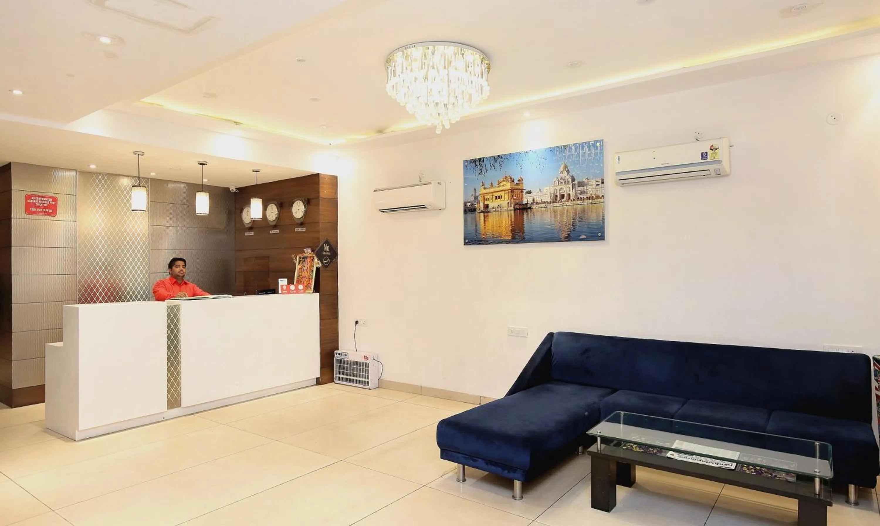 Lobby or reception in Super Hotel O Winner Inn