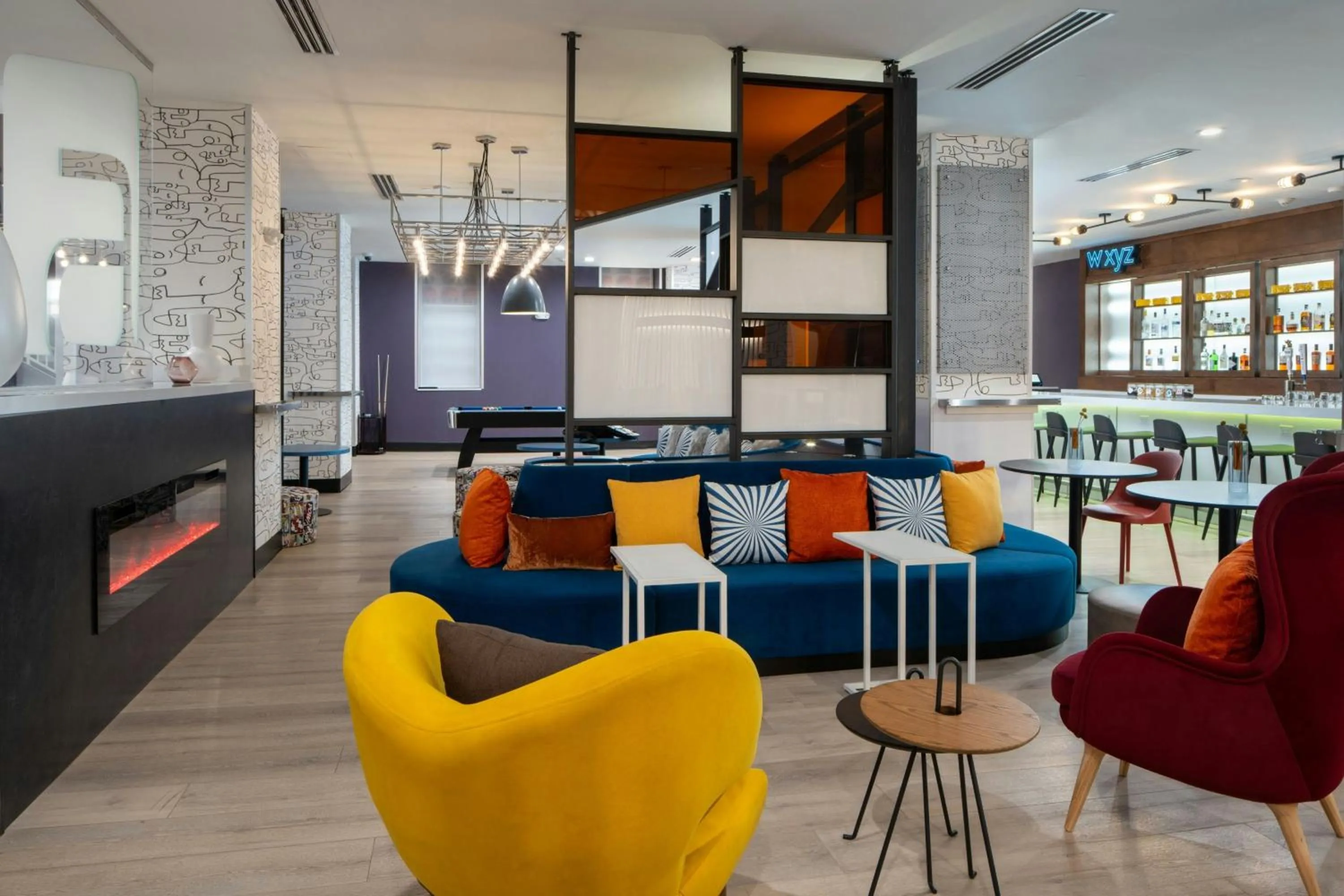 Lounge or bar in Aloft Memphis Downtown