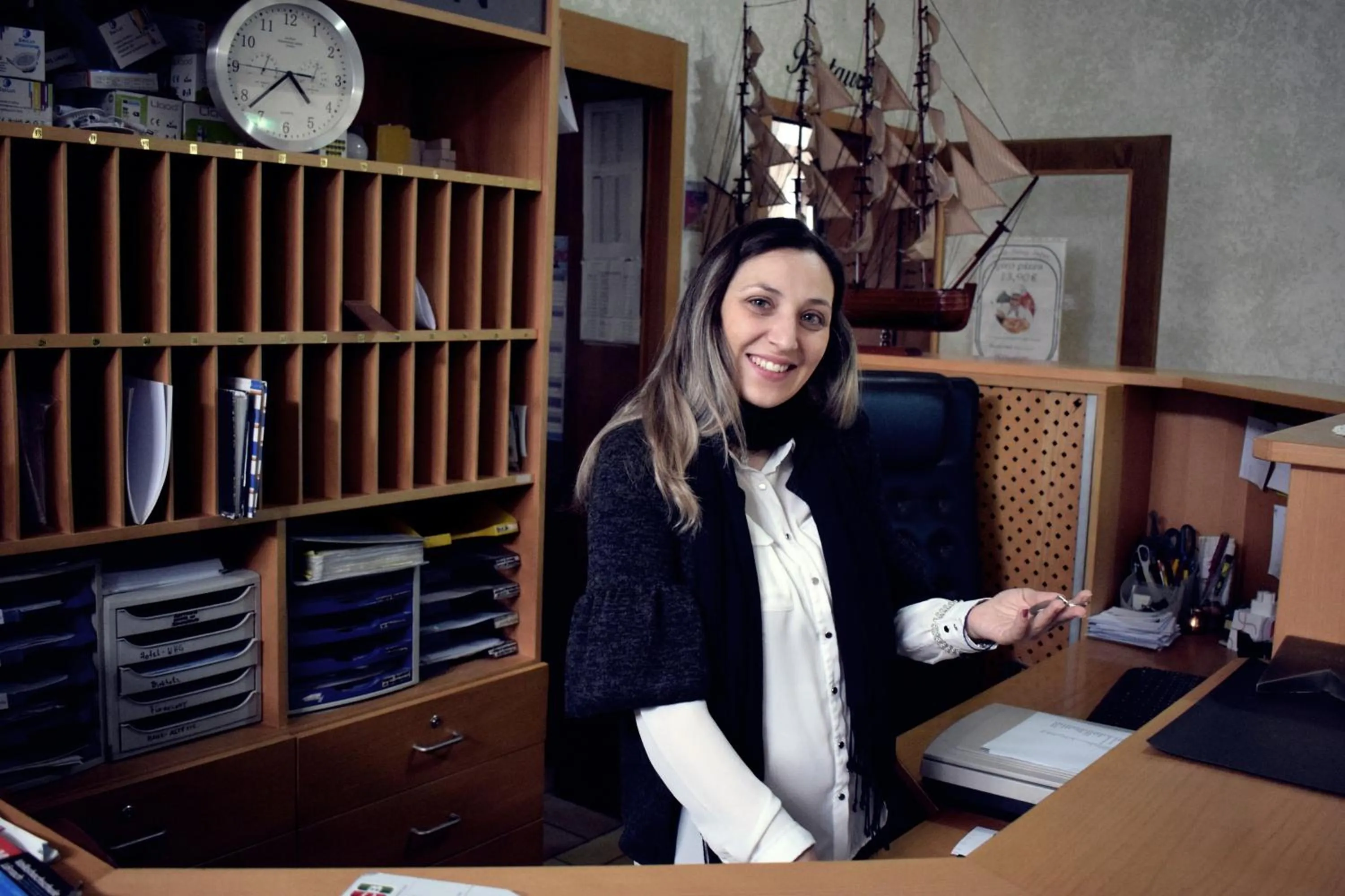 Lobby or reception in Hotel zum Goldenen Wagen