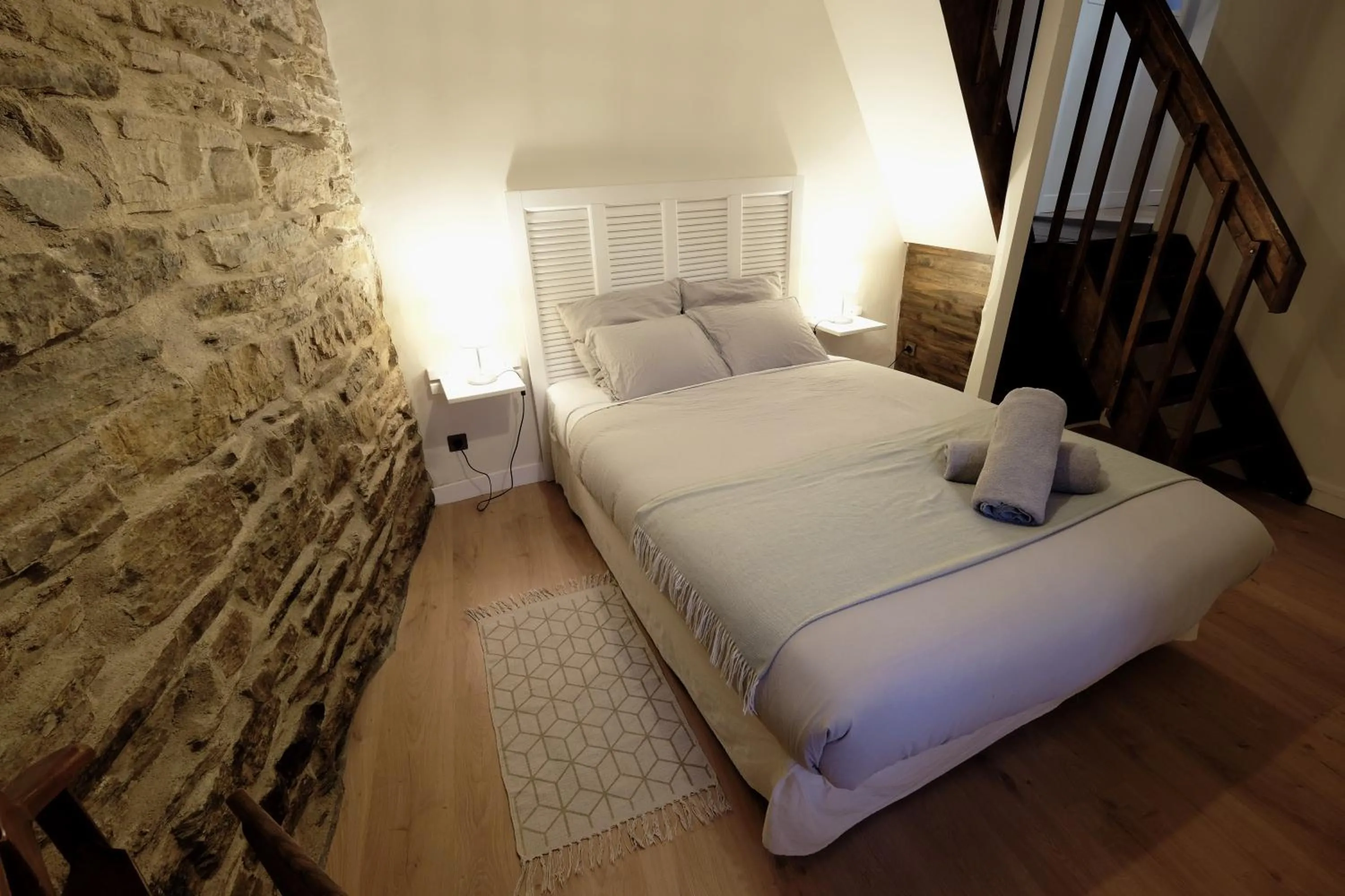 Photo of the whole room, Bed in la Ferme de Vazerat