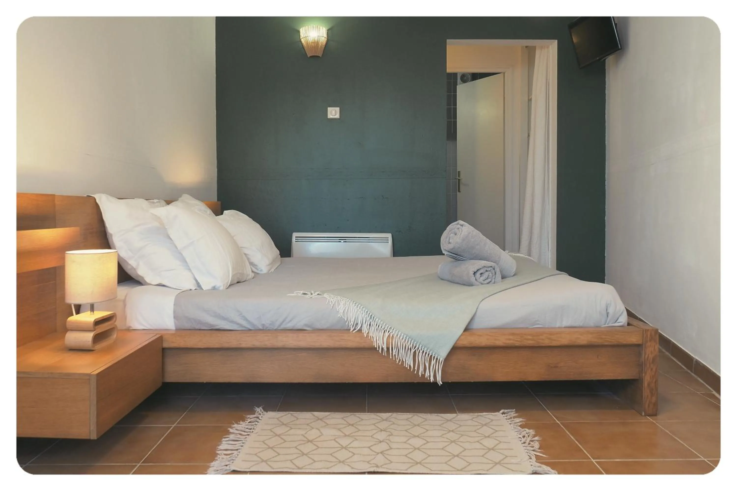 Bedroom, Bed in la Ferme de Vazerat