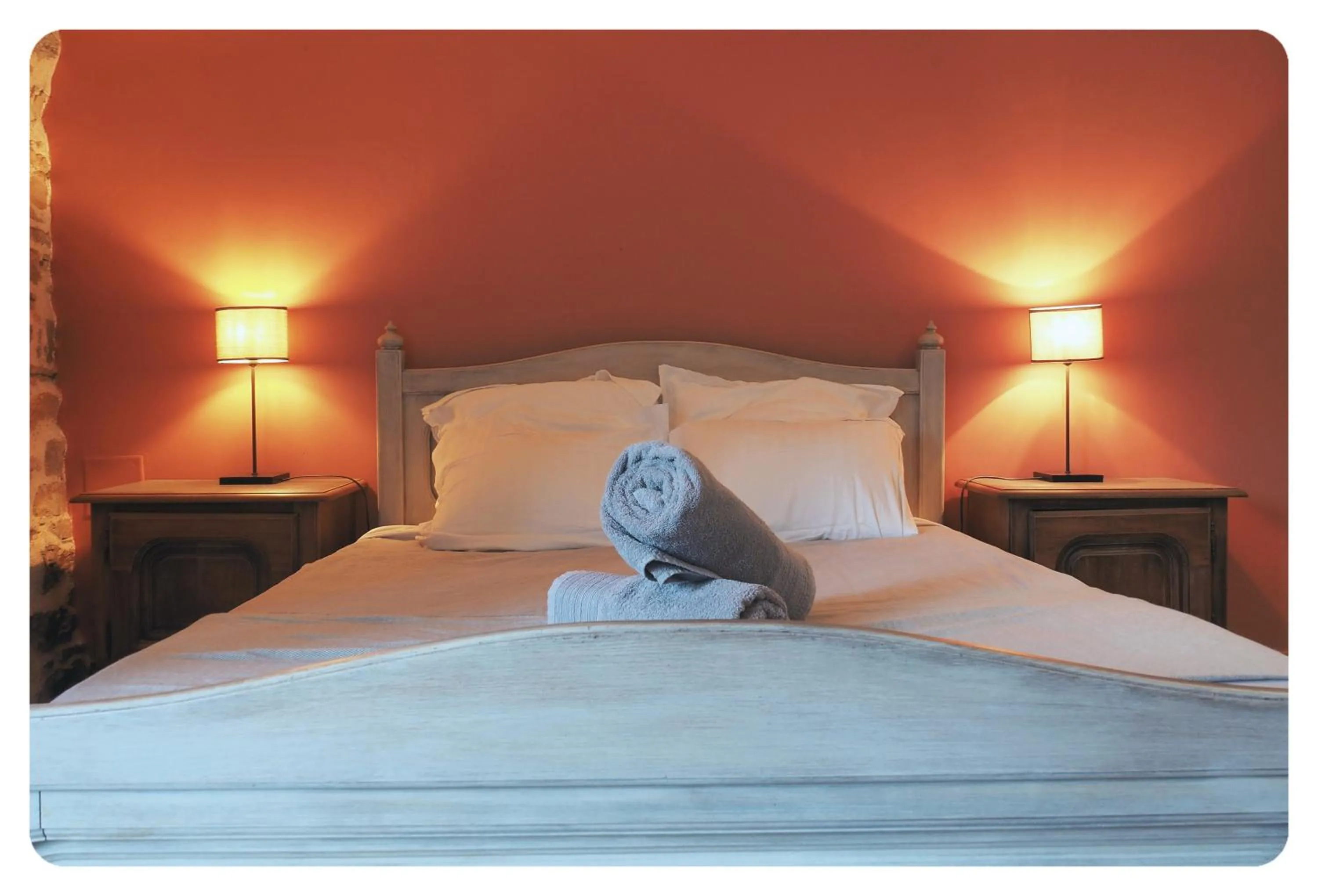 Bedroom, Bed in la Ferme de Vazerat