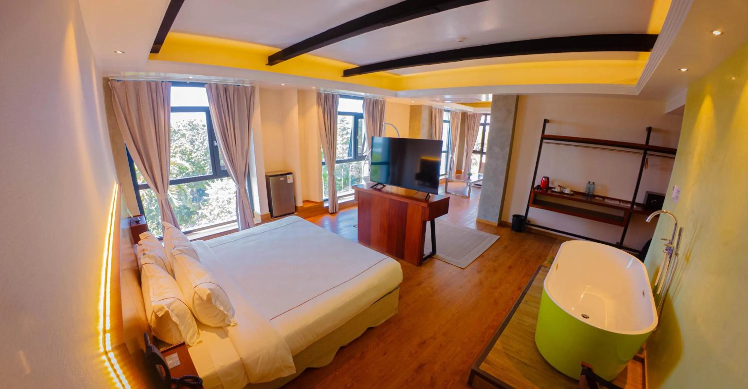 Bed in Hotel de Turistas Iquitos