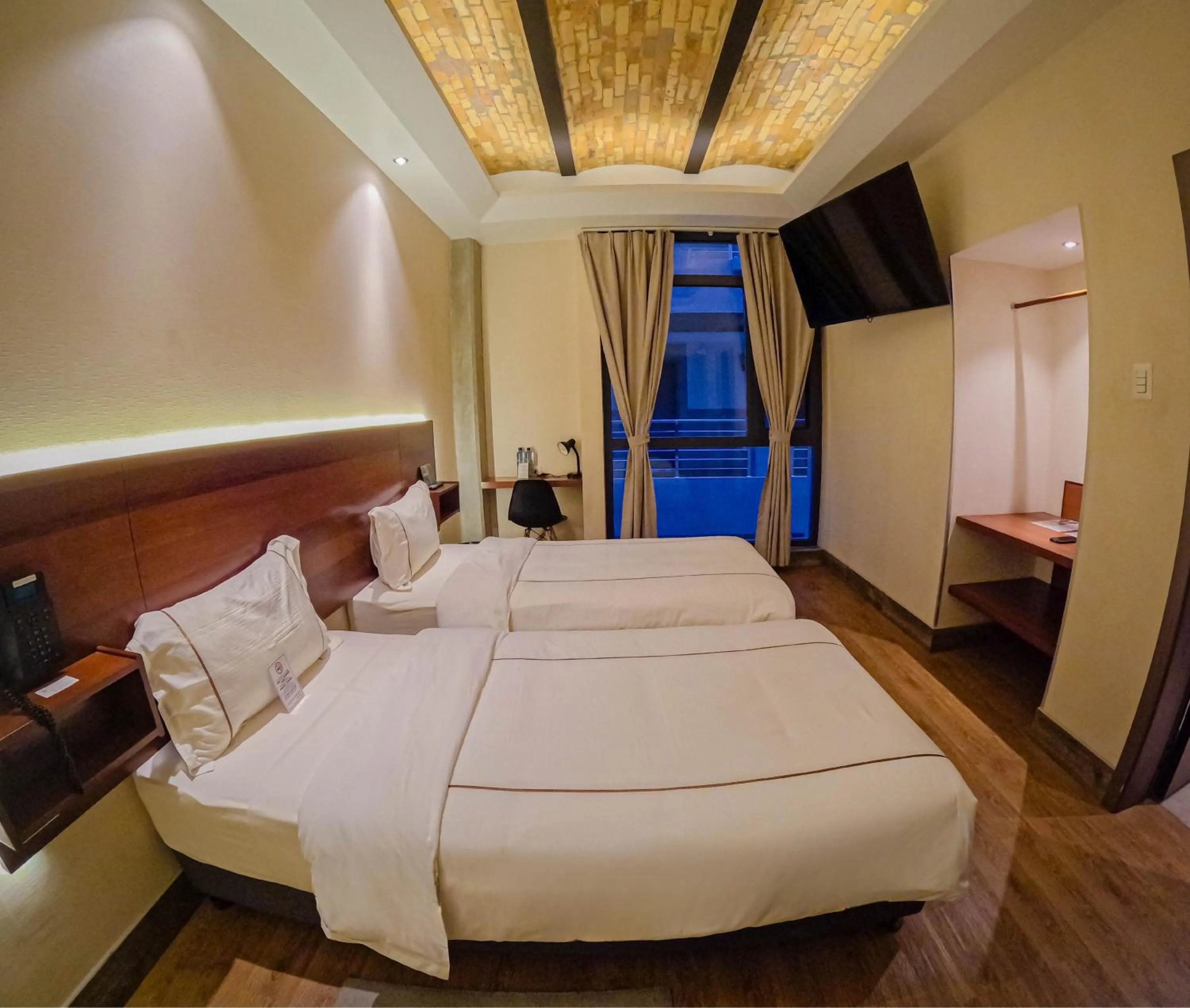 Bed in Hotel de Turistas Iquitos