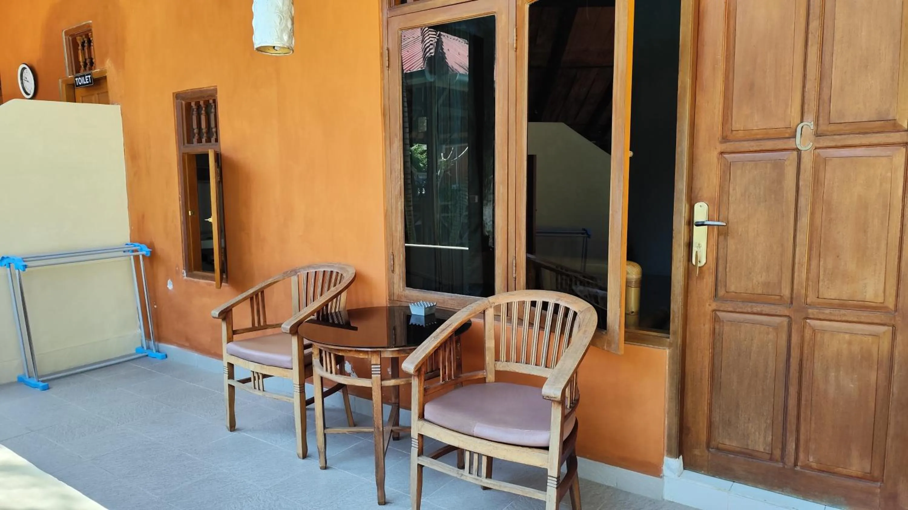 Patio in Keyani Bungalows Lovina