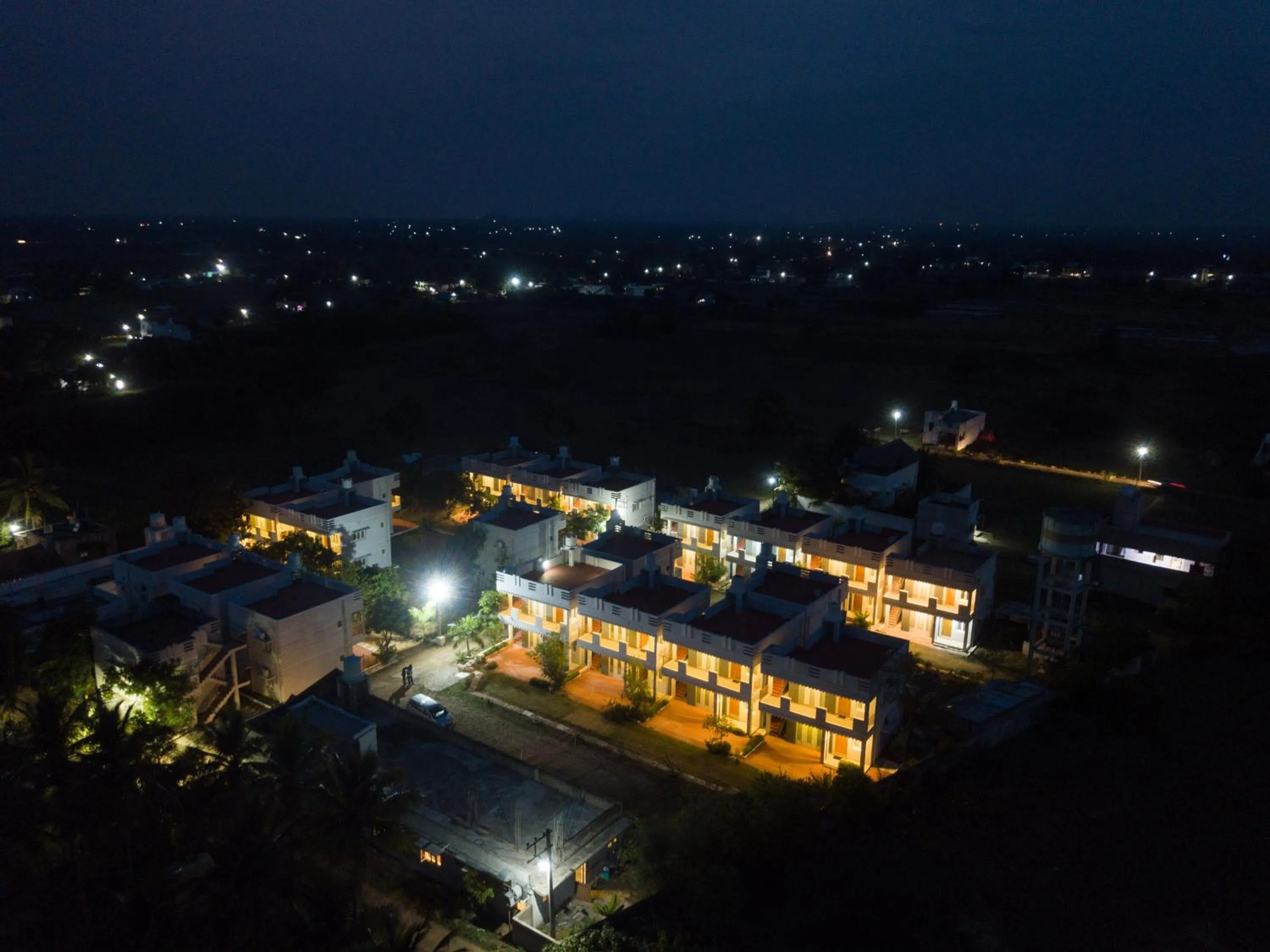 Night in La Woods Village Resort