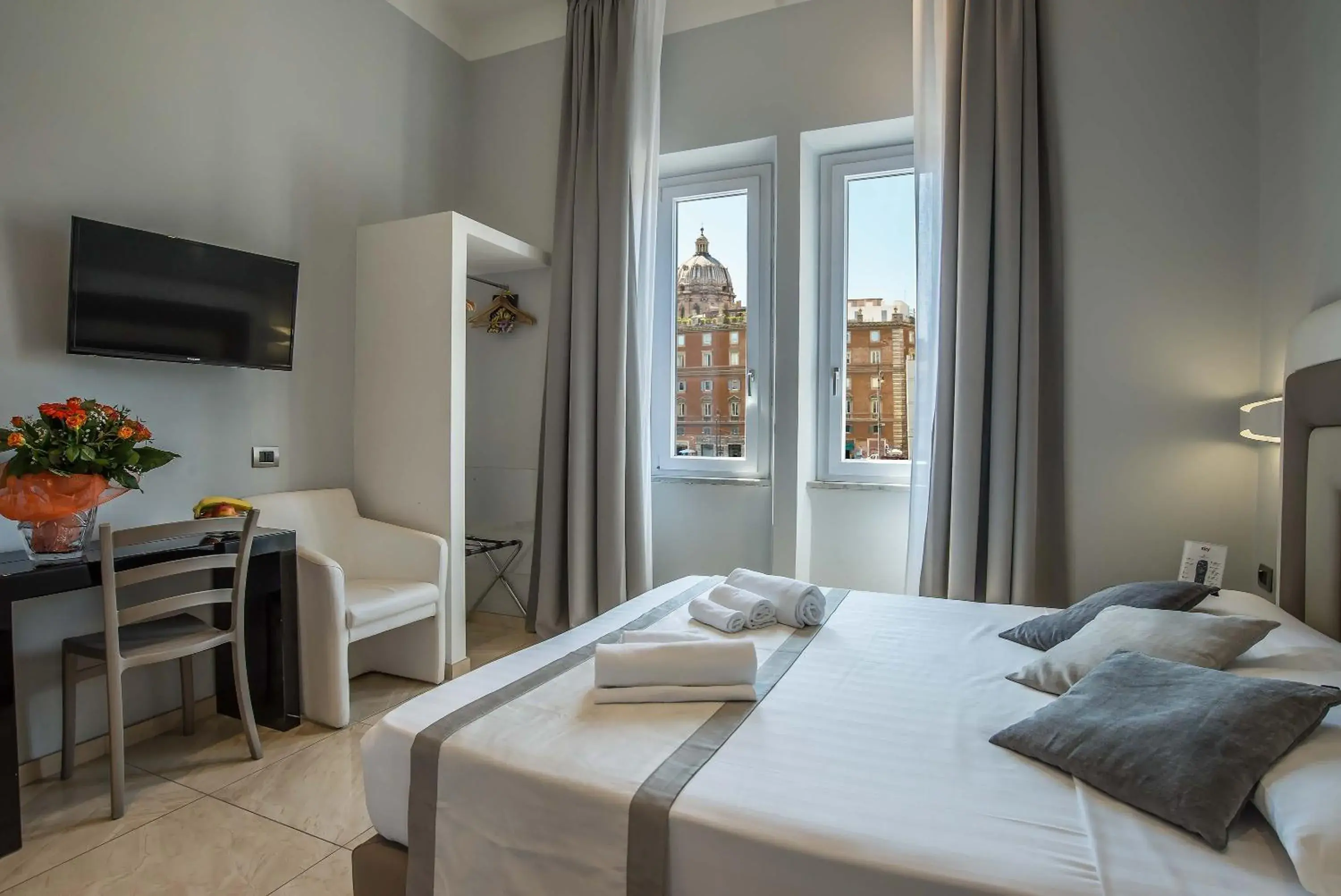 Bedroom, Bed in Pantheon Caesar Relais Bedroom, Bed in Pantheon Caesar Relais