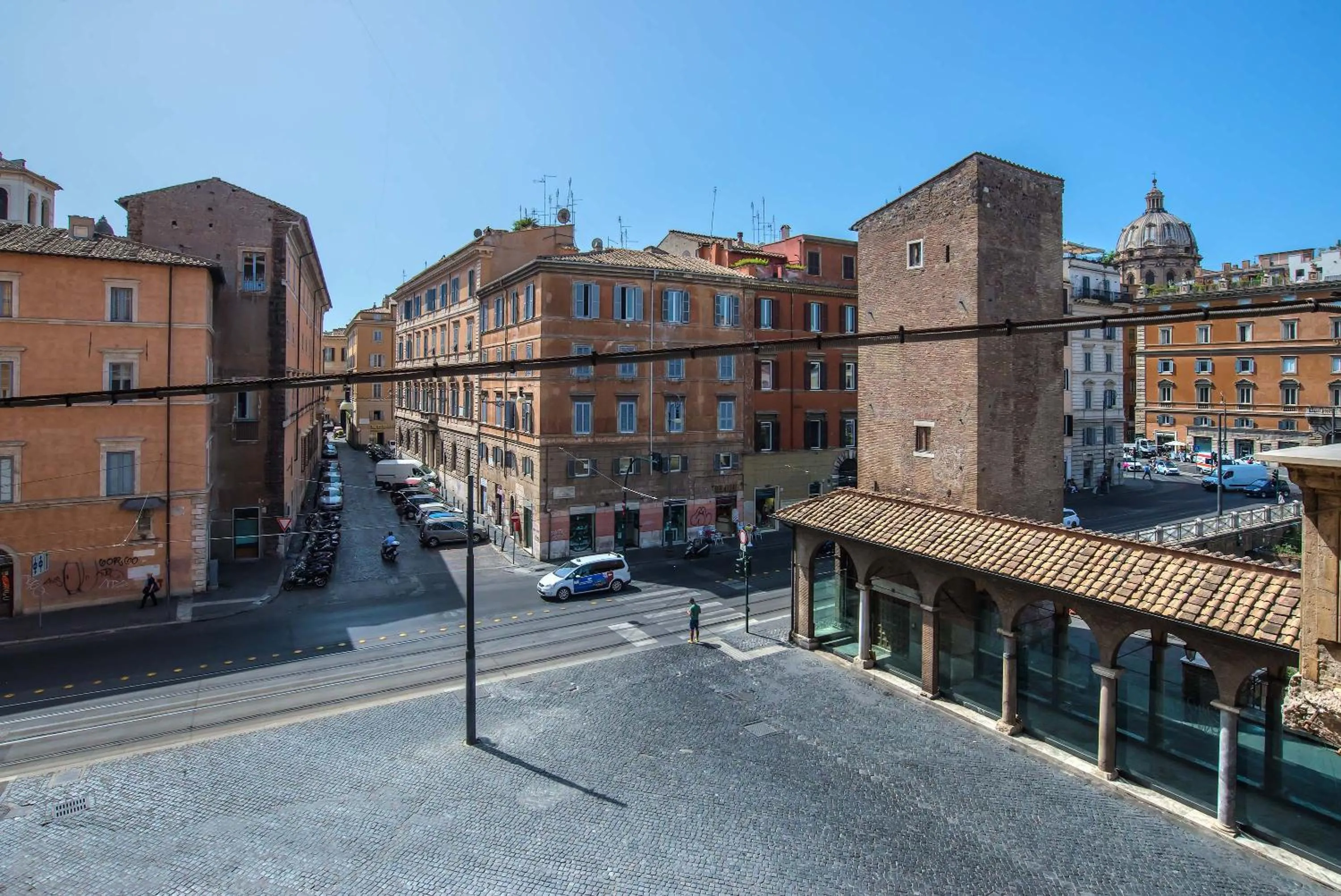 City view in Pantheon Caesar Relais