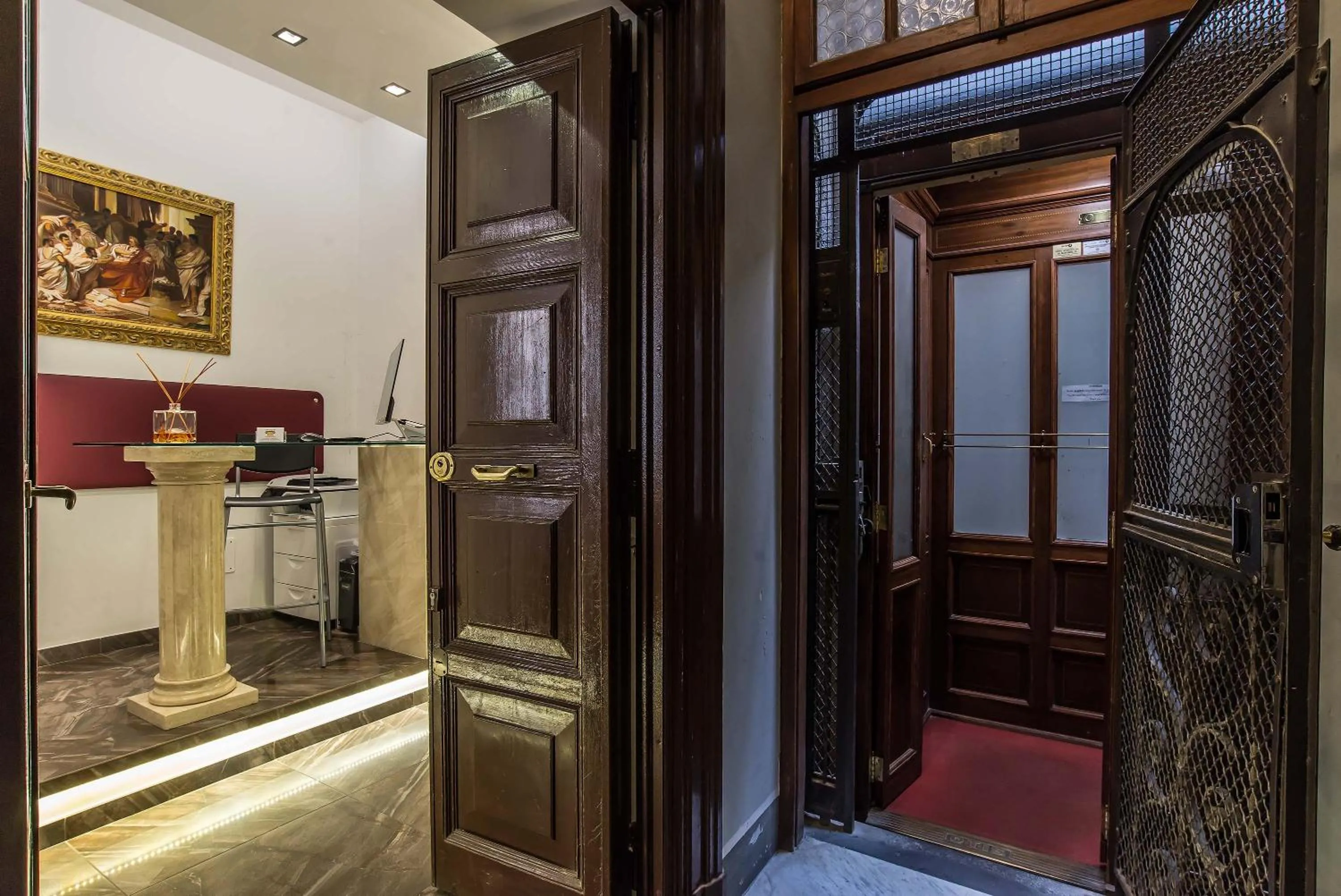 Lobby or reception in Pantheon Caesar Relais