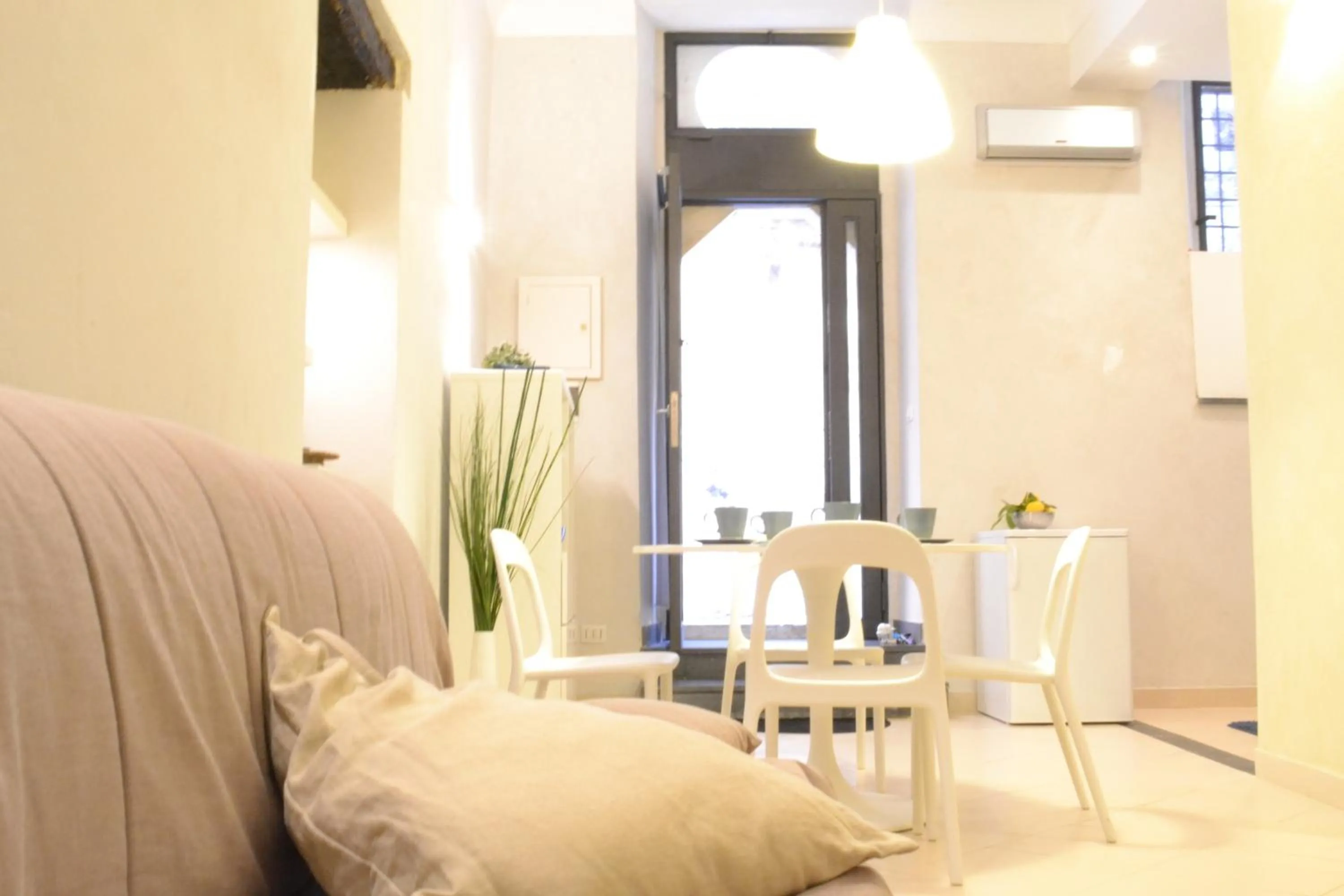 Living room in 1743 Loft