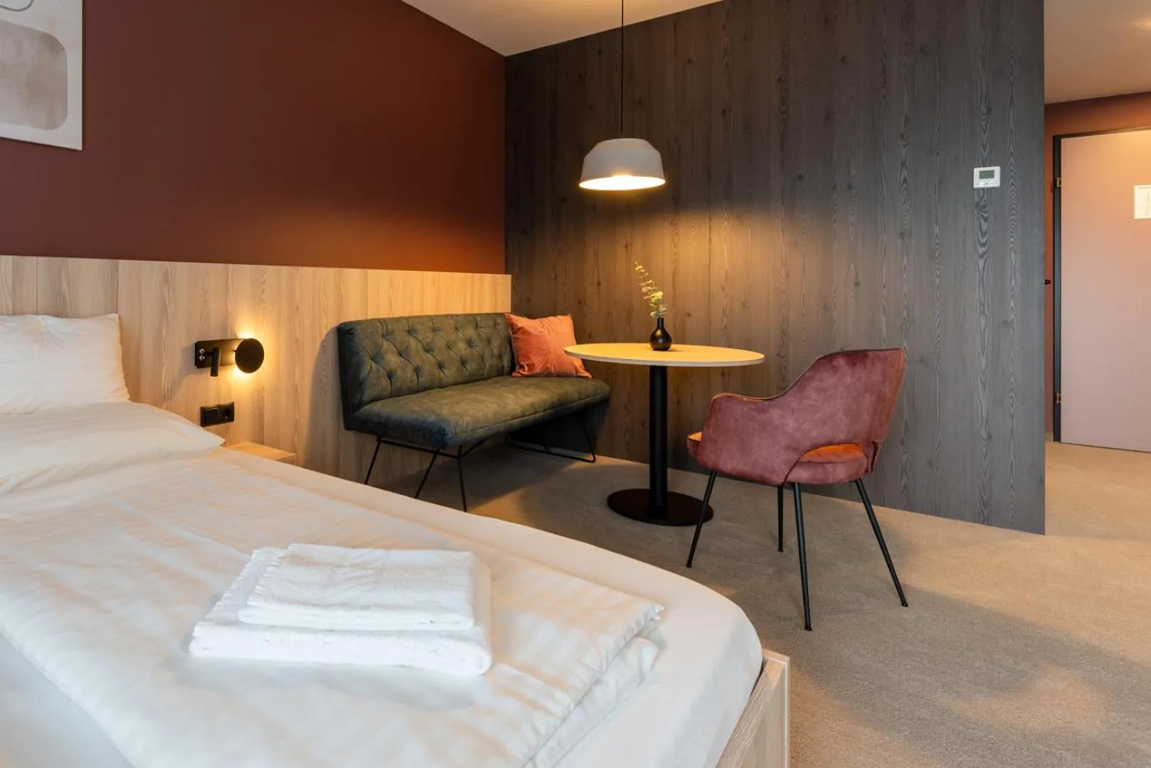 Seating area, Bed in Hotel Novapart stay smart