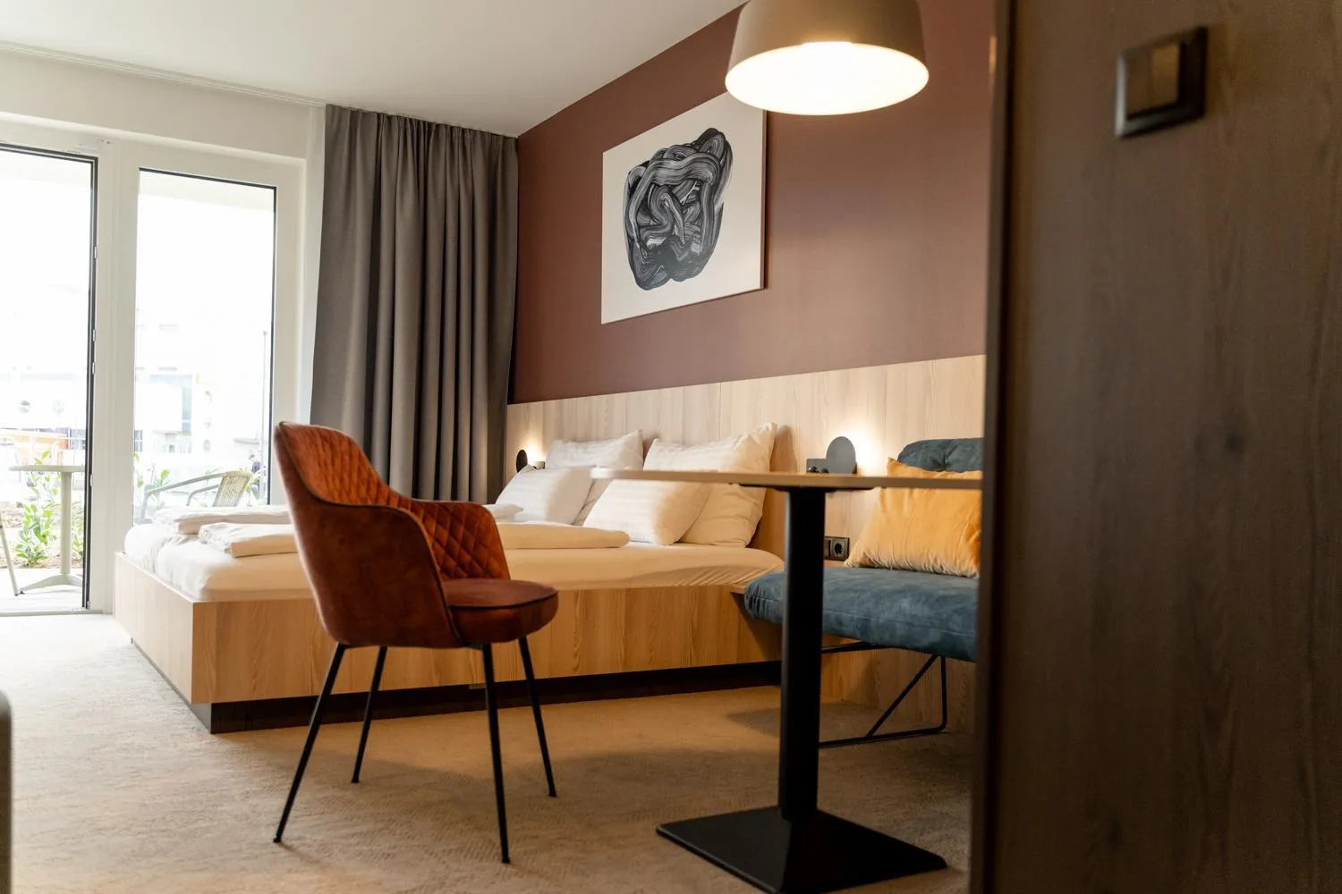 Bedroom, Bed in Hotel Novapart stay smart