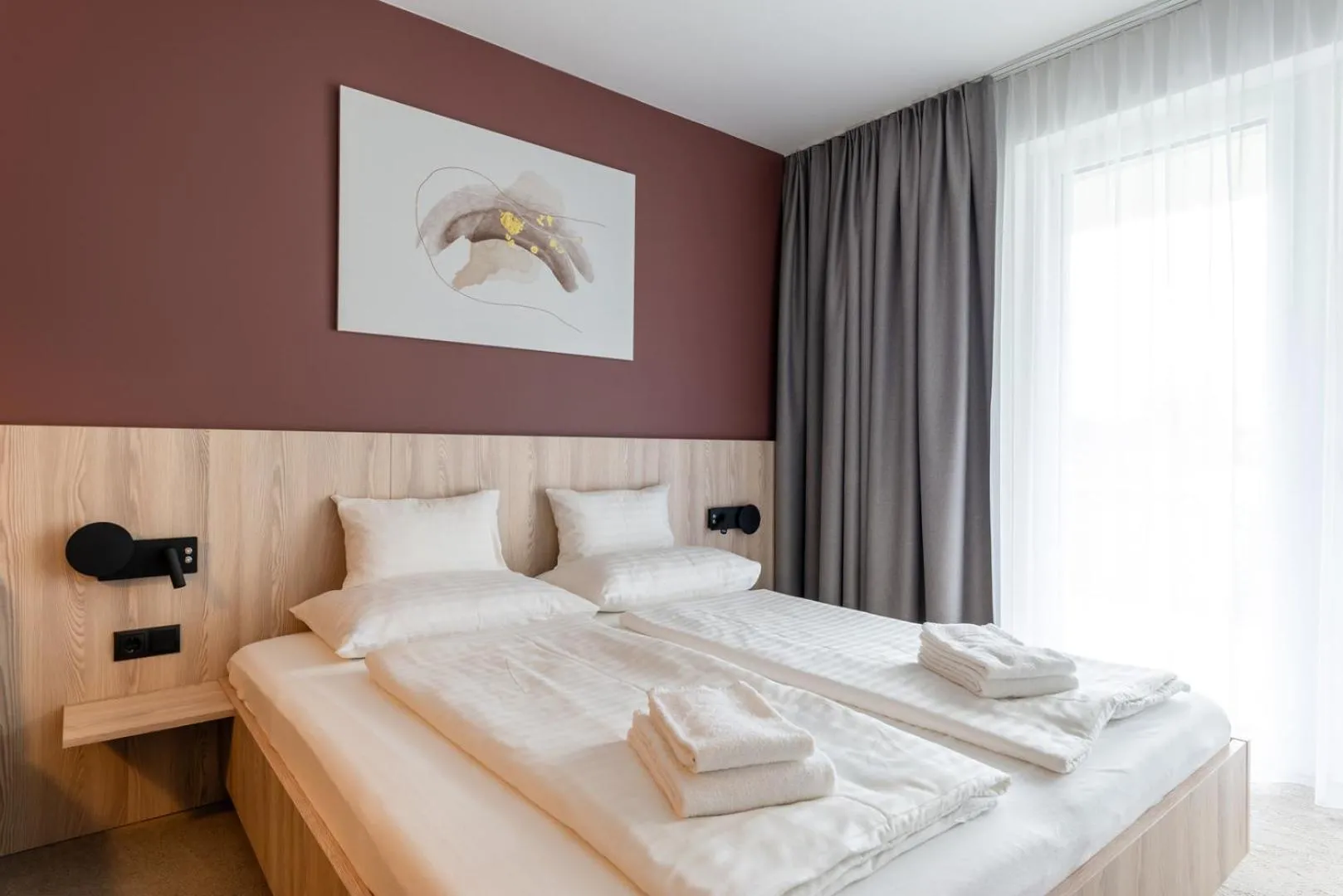 Bed in Hotel Novapart stay smart