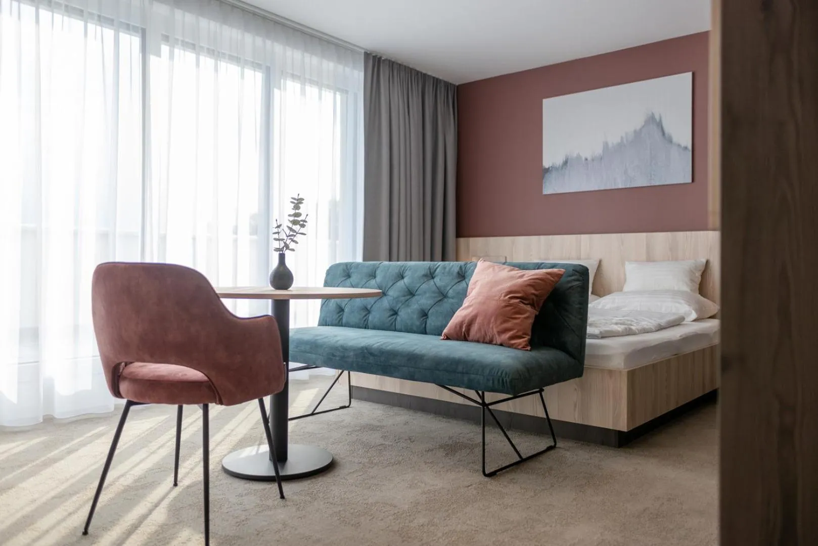 Seating area in Hotel Novapart stay smart