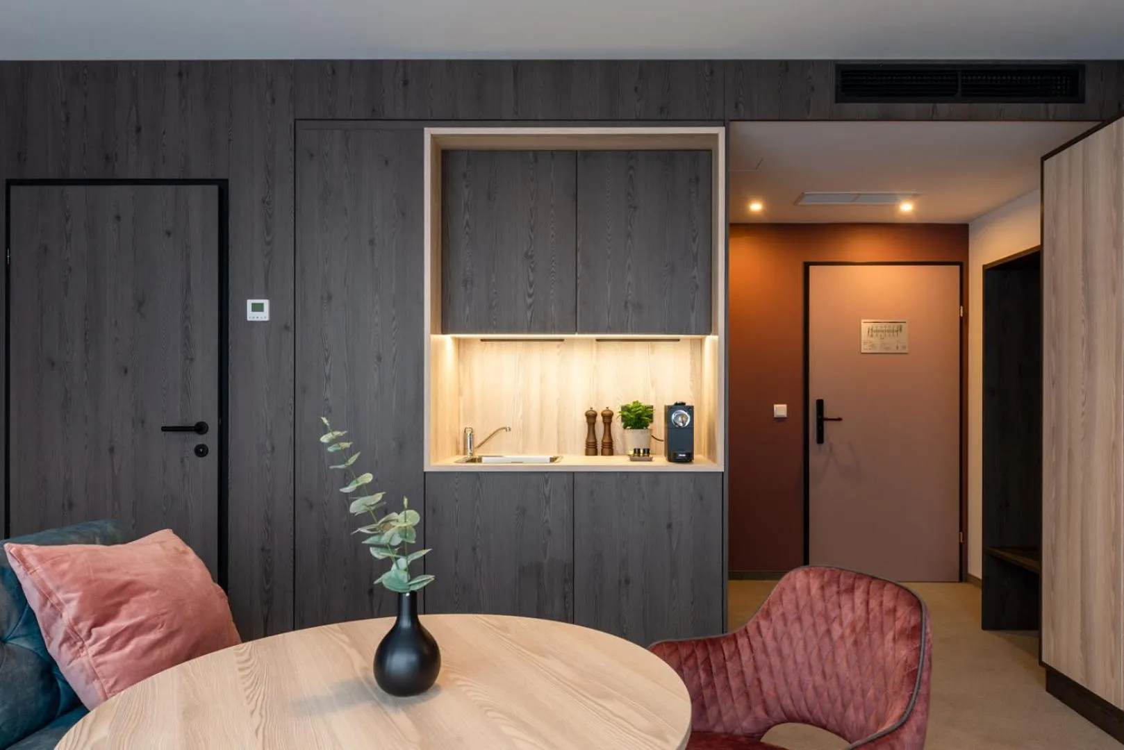 Kitchen or kitchenette in Hotel Novapart stay smart