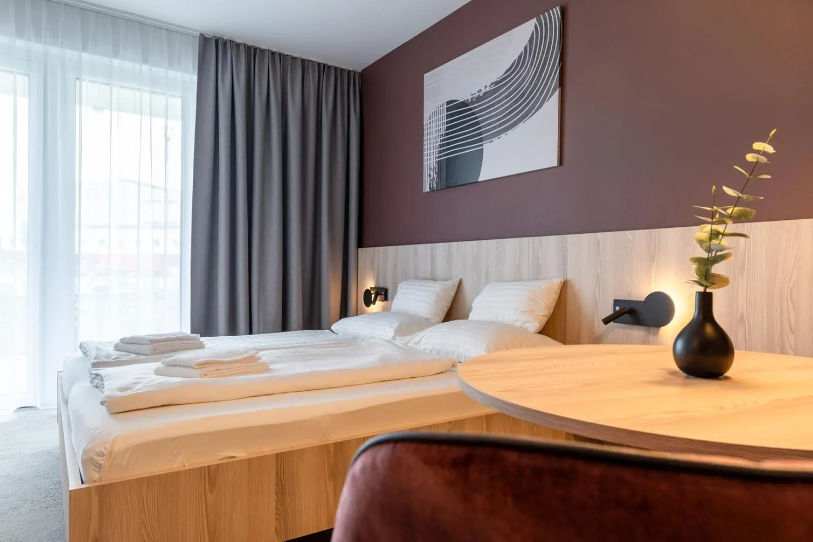 Bed in Hotel Novapart stay smart