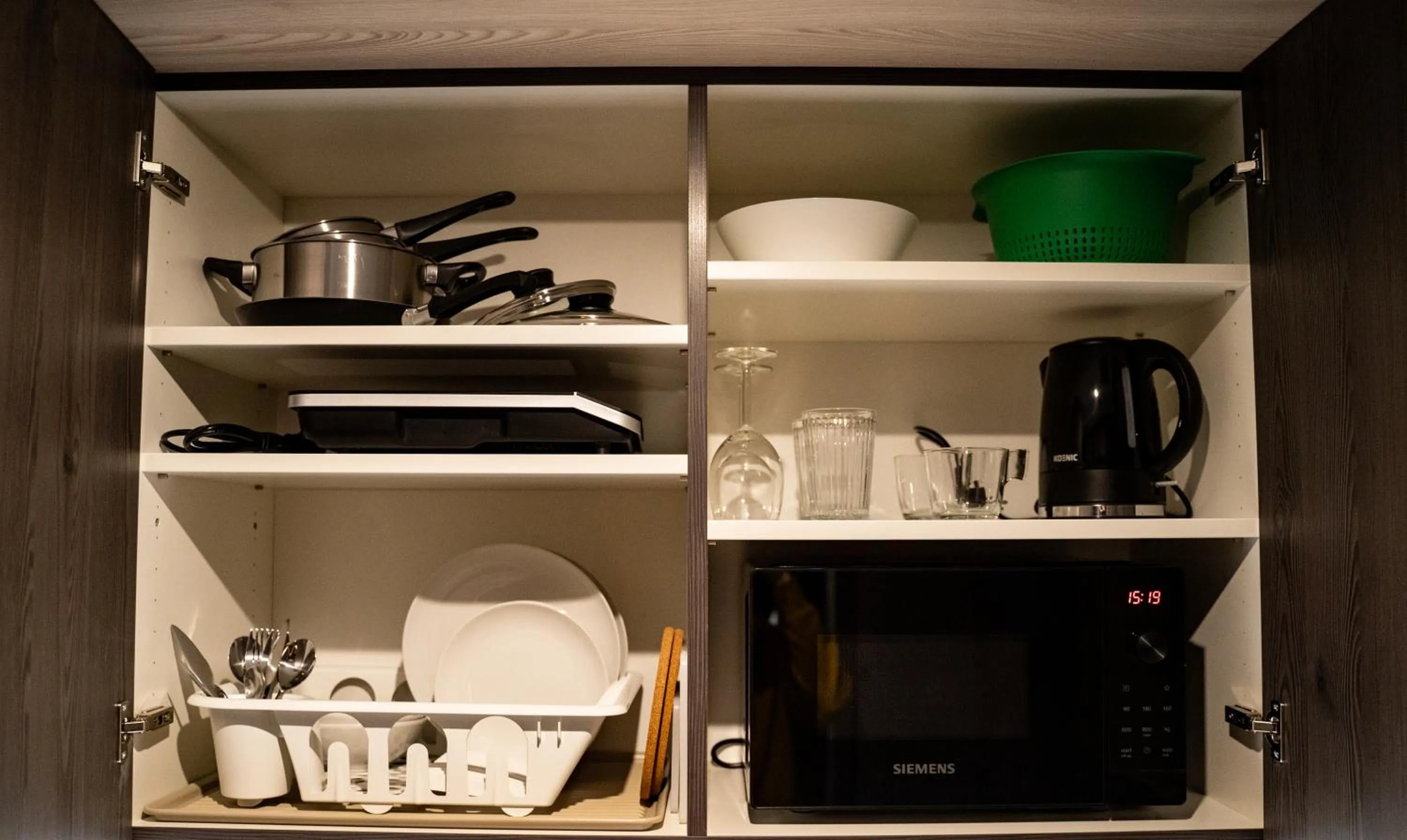 microwave in Hotel Novapart stay smart