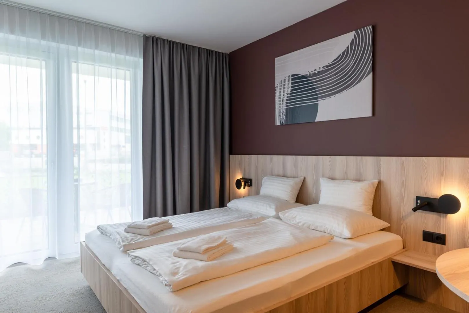 Bed in Hotel Novapart stay smart