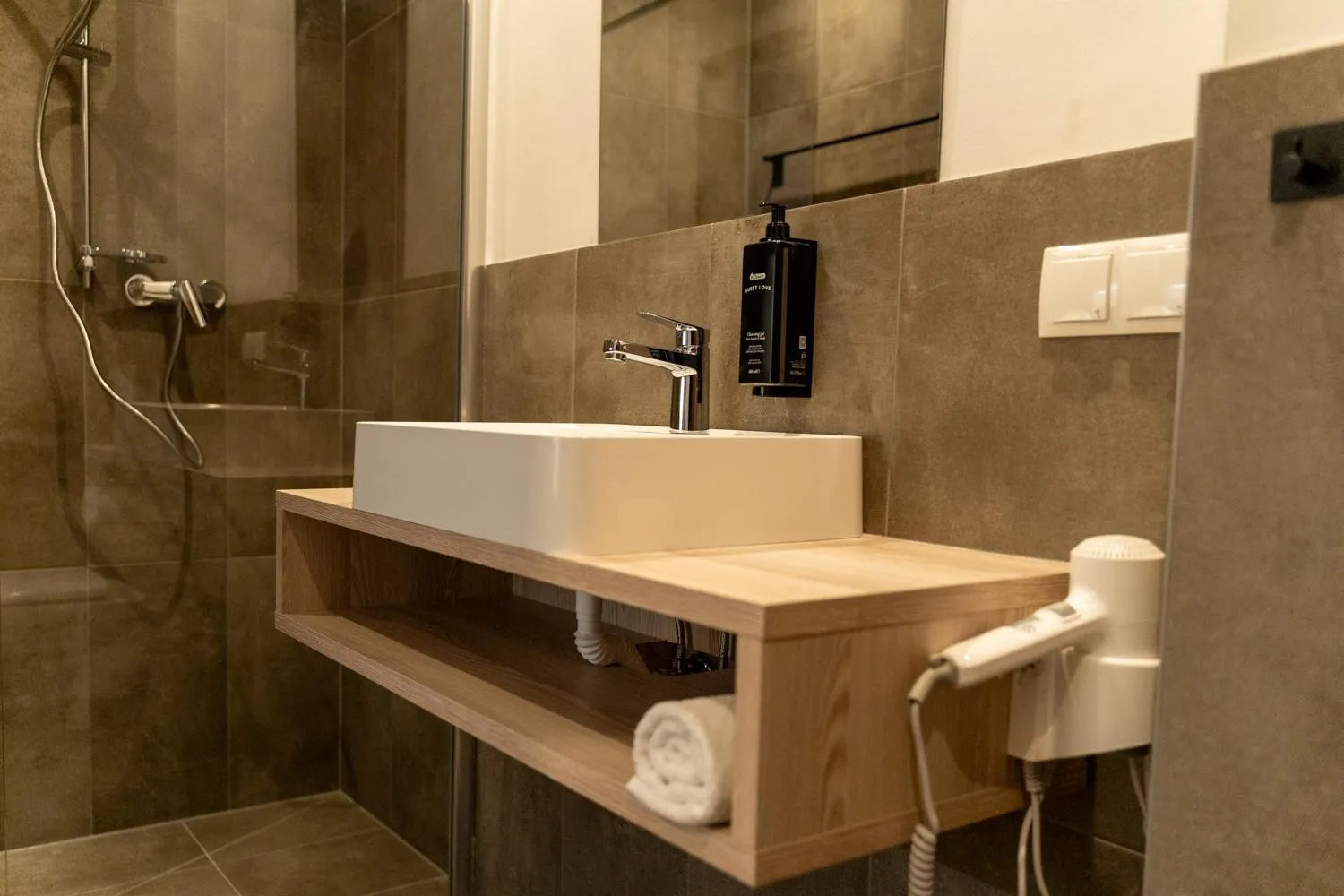 Shower in Hotel Novapart stay smart