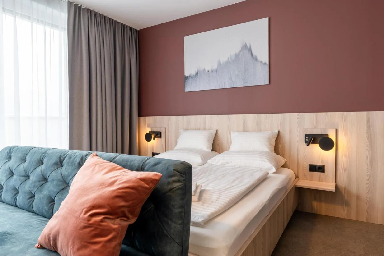 Bed in Hotel Novapart stay smart