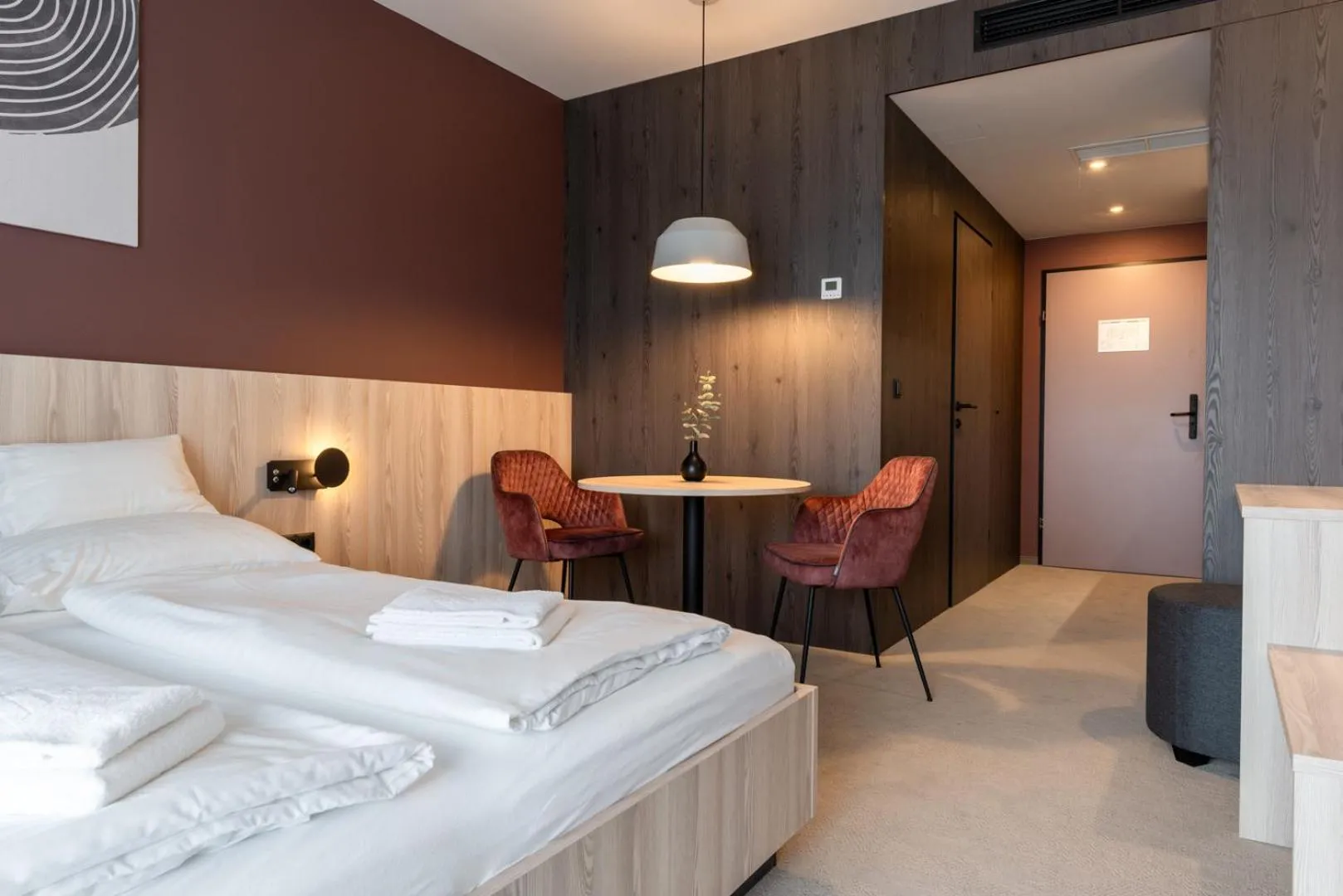 Seating area, Bed in Hotel Novapart stay smart