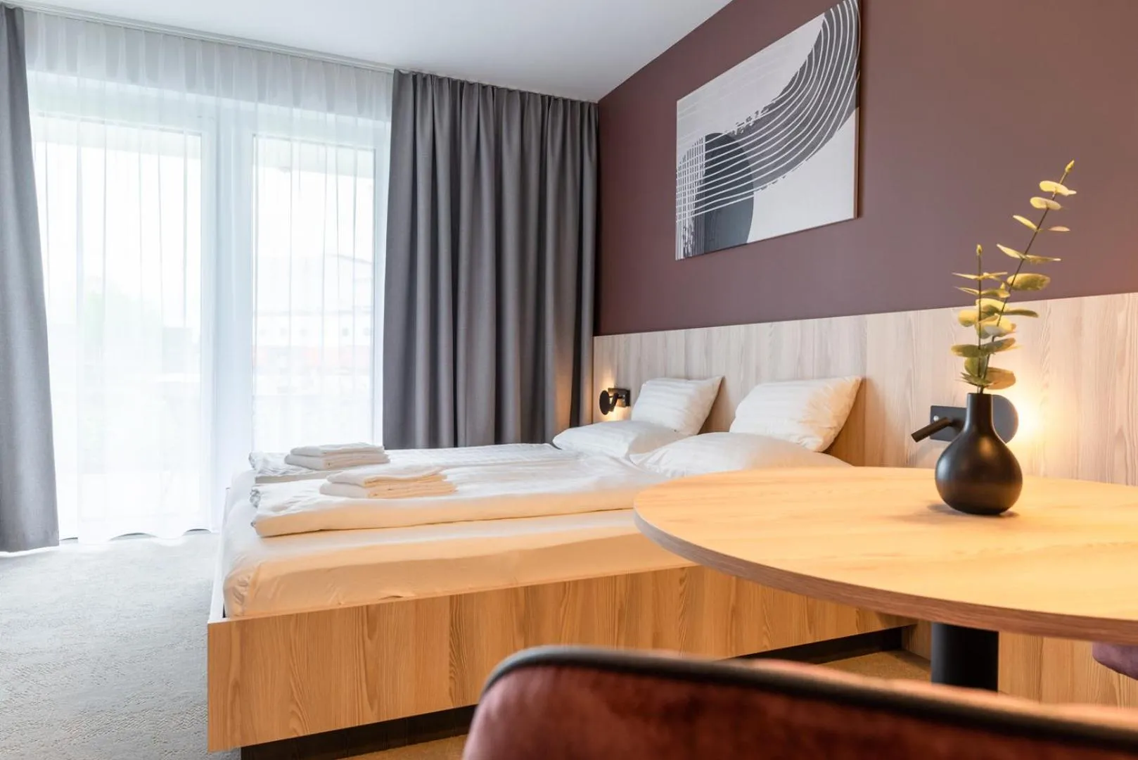 Bedroom, Bed in Hotel Novapart stay smart