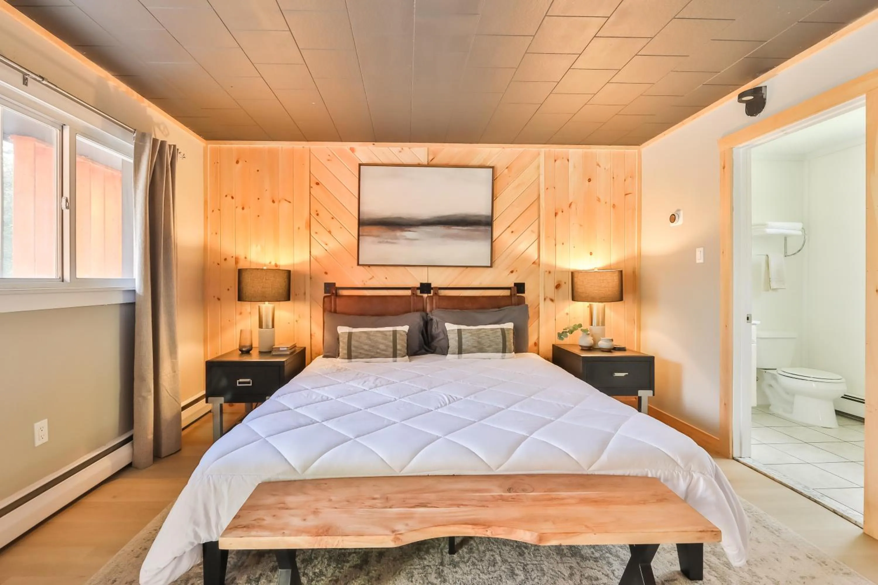 Bed in Matterhorns Hunter Lodge
