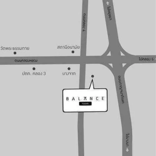 Nearby landmark in Balance room