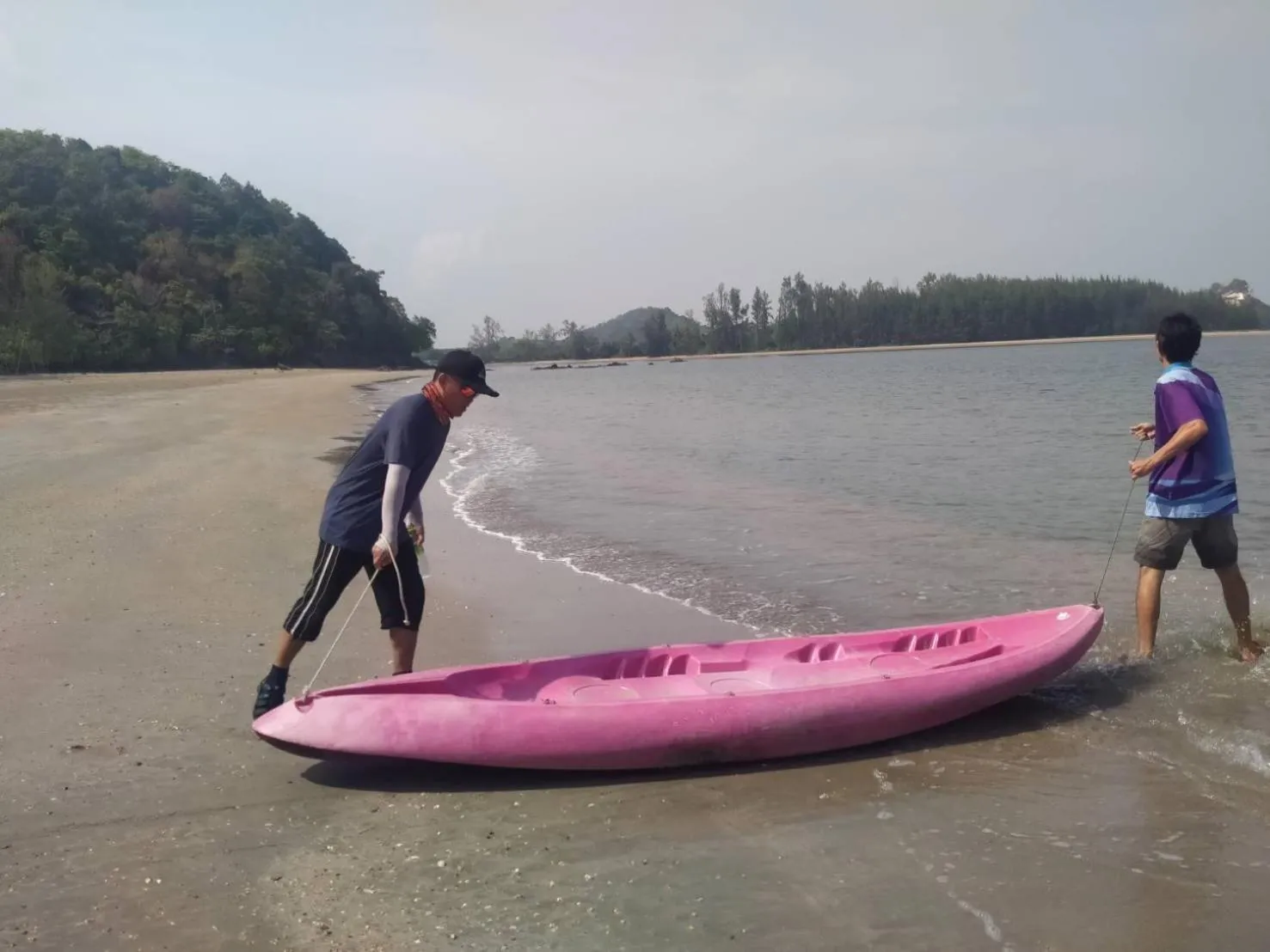 Canoeing in Brown Andaman Krabi
