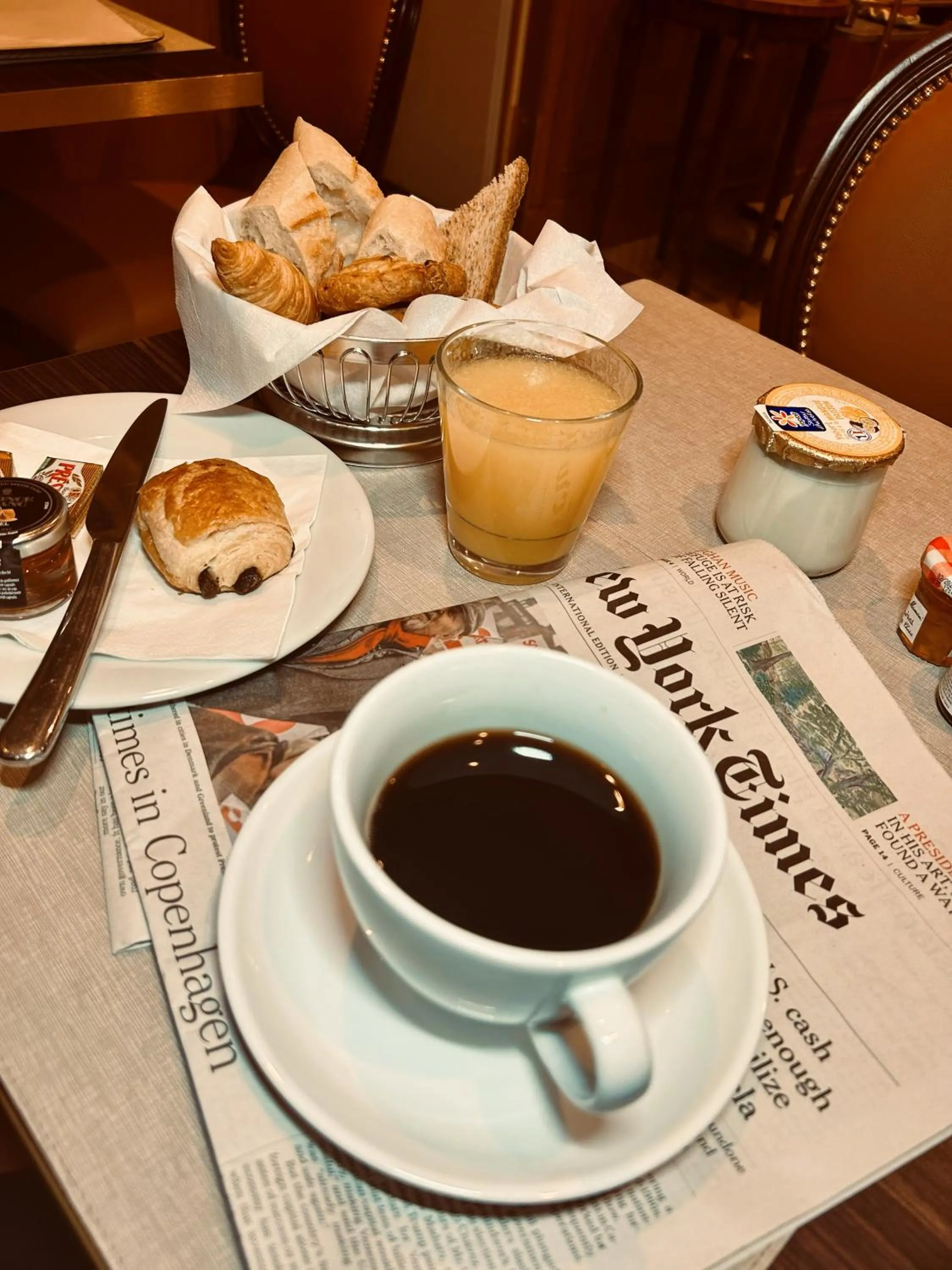 Food in Hôtel de Varenne