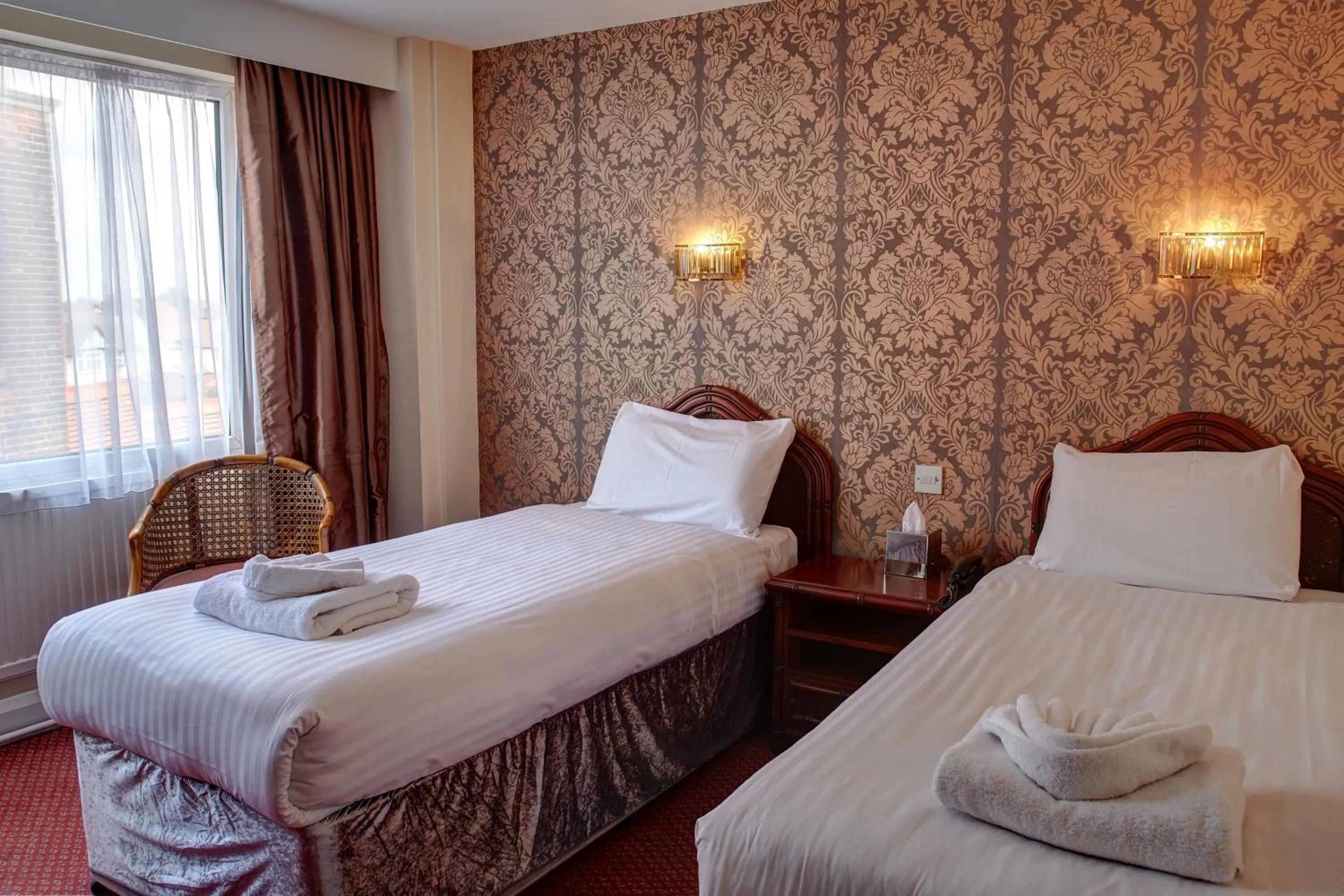 Bed in The Orwell Hotel