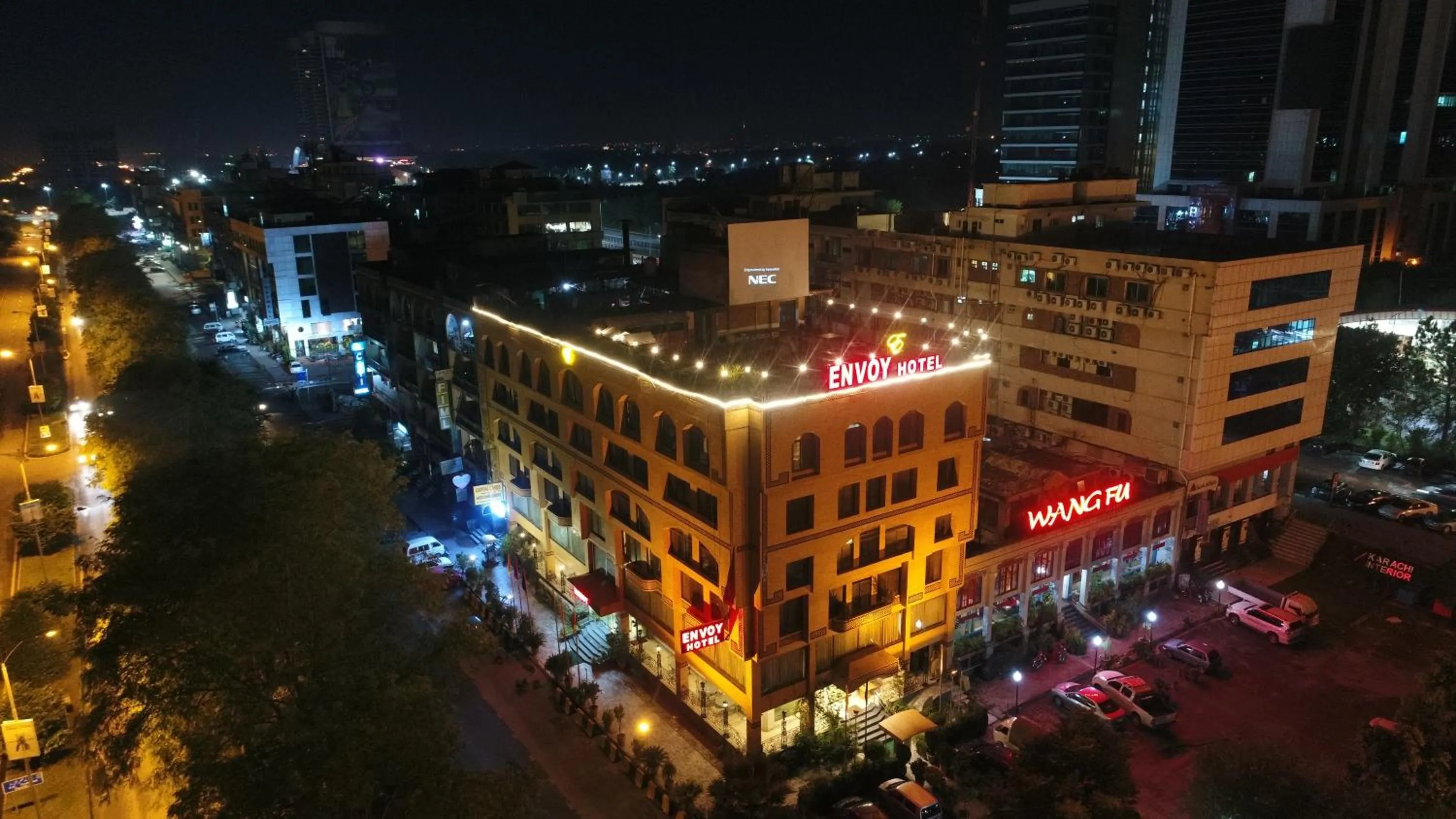 Bird's eye view in Envoy Continental Hotel, Blue Area, Islamabad