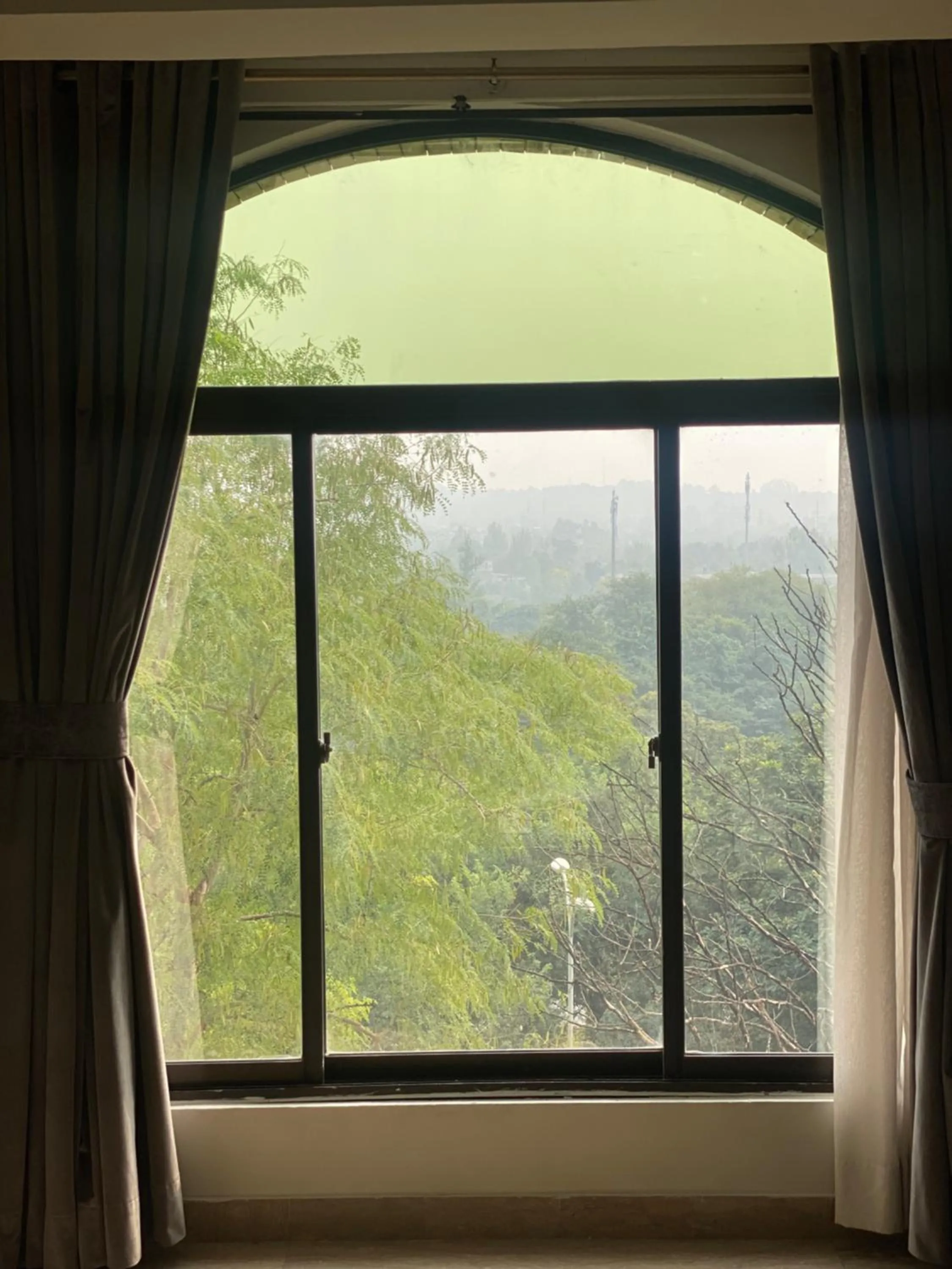 Mountain view in Envoy Continental Hotel, Blue Area, Islamabad
