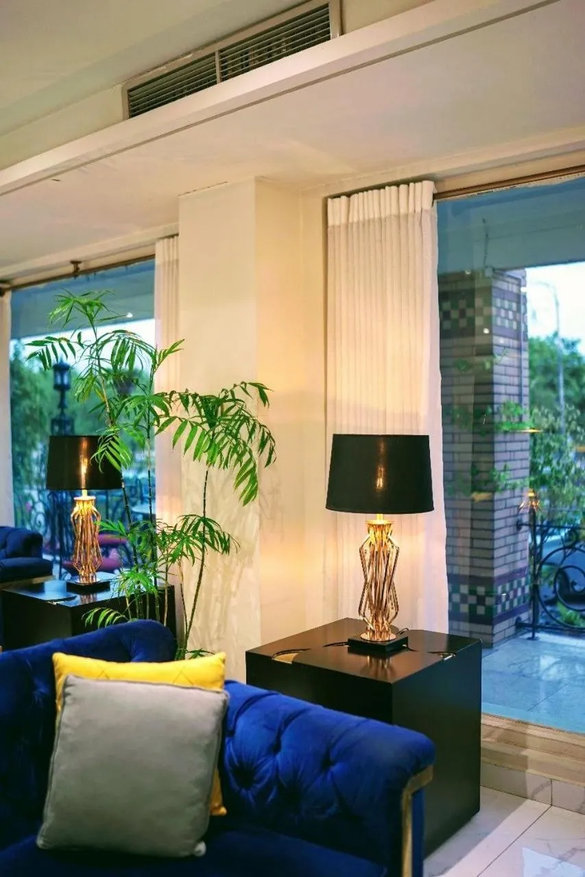 Seating area in Envoy Continental Hotel, Blue Area, Islamabad
