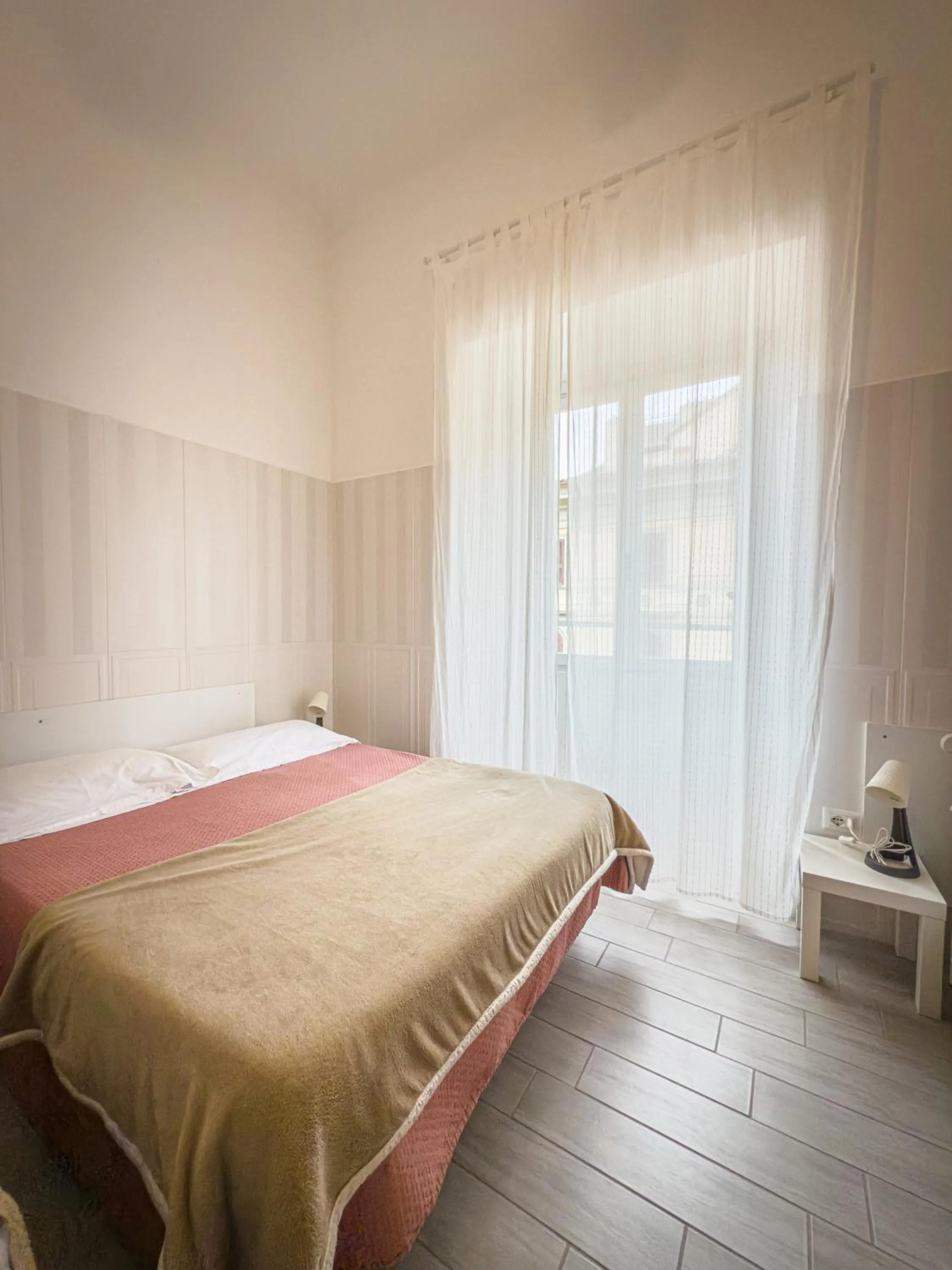 Bed in Hotel Giada Roma