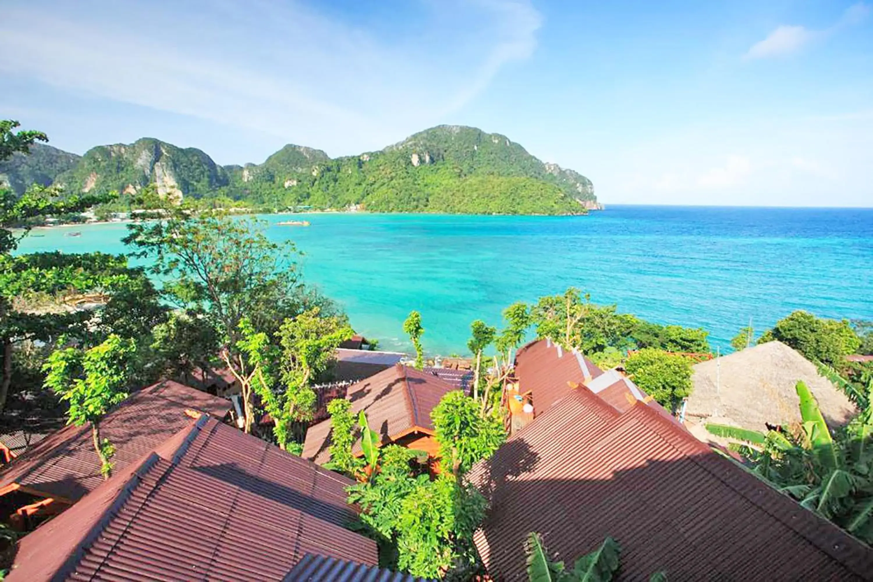 Mountain view in The Cobble Beach Hotel- Phi Phi Island Mountain view in The Cobble Beach Hotel- Phi Phi Island
