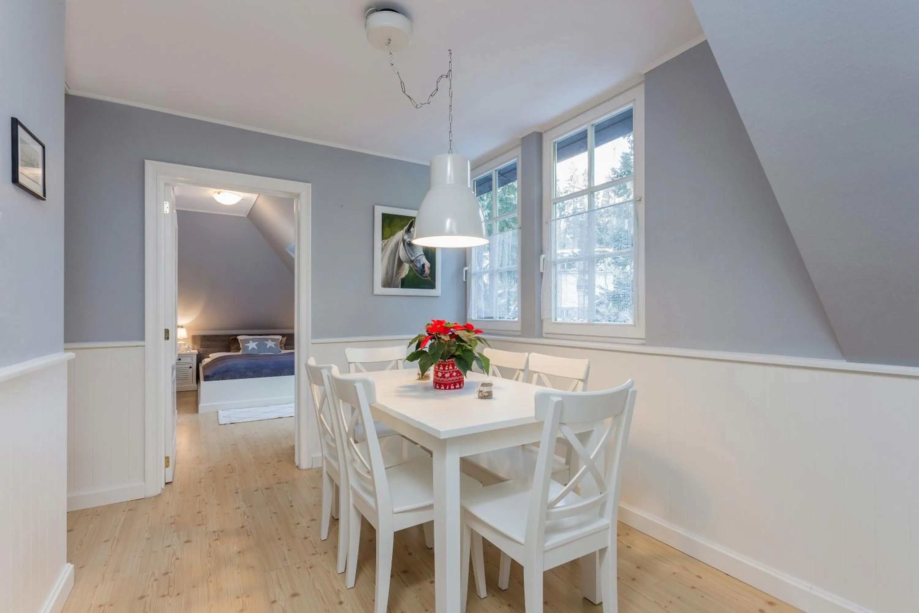 Dining area, Bed in Mon Plaisir