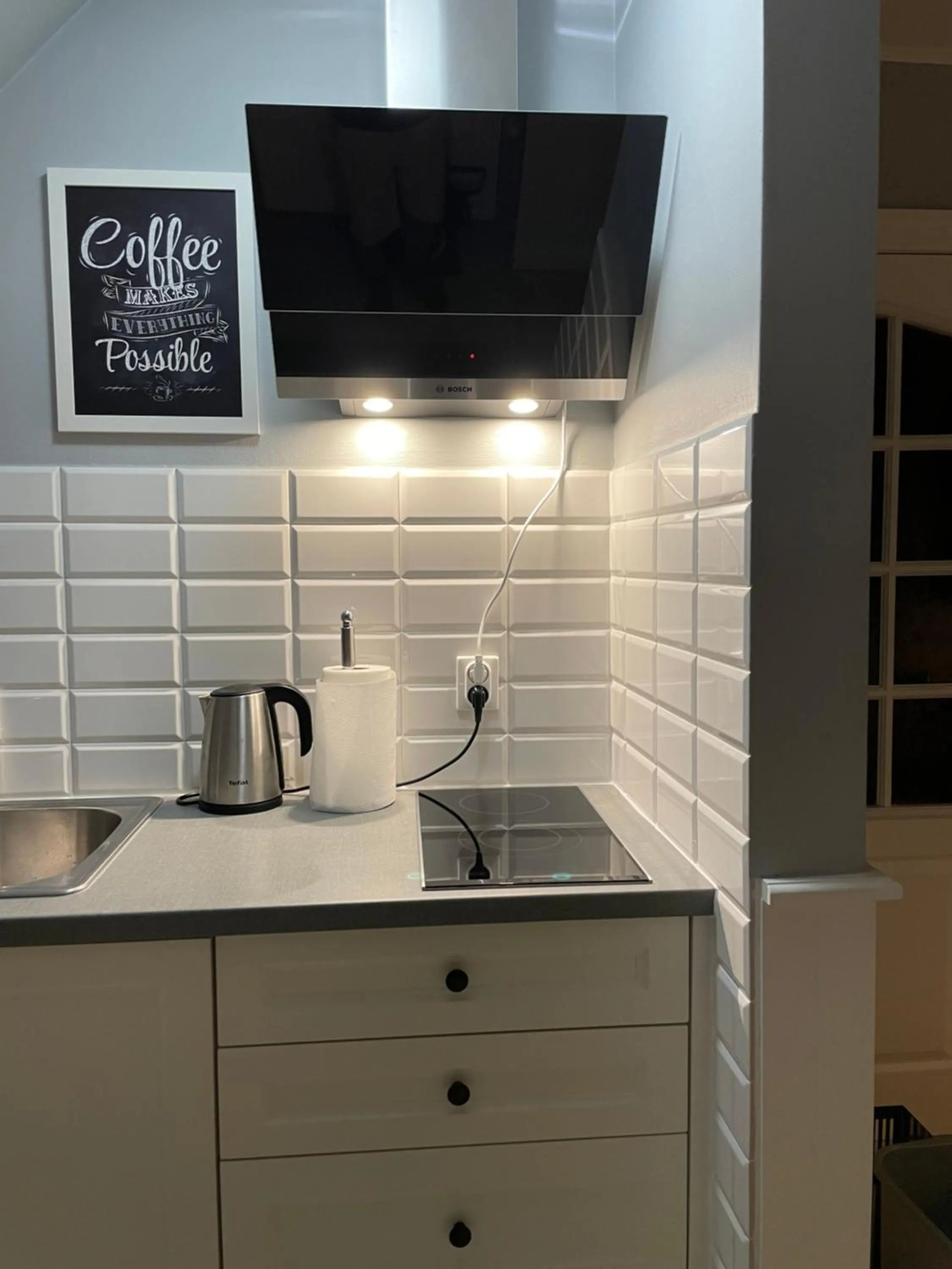 Kitchen or kitchenette in Mon Plaisir