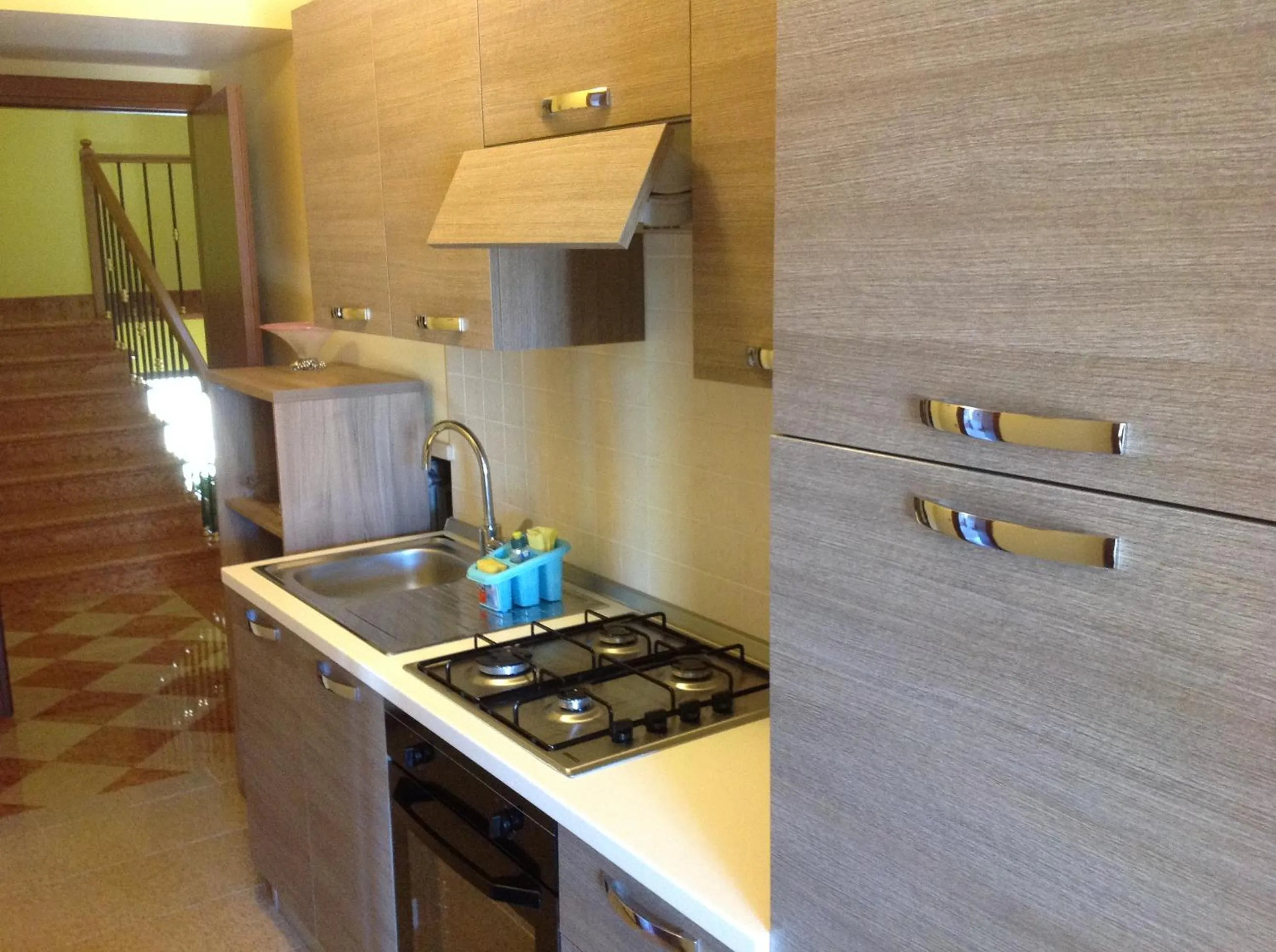 Kitchen or kitchenette in G&G Bed&Breakfast and apartments