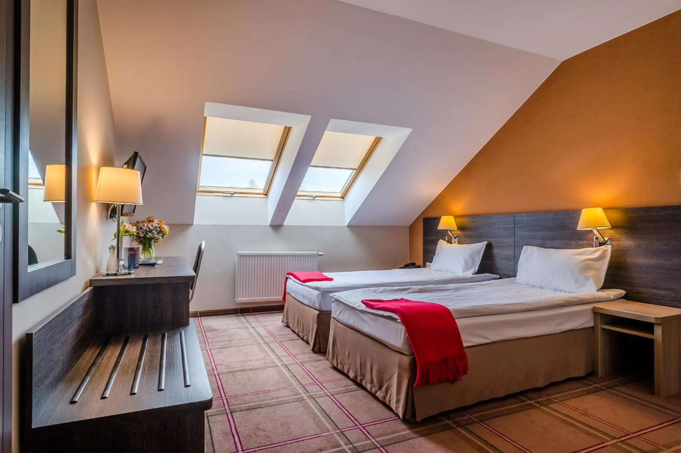 towels, Bed in Mikołajki Resort Hotel & Spa Jora Wielka