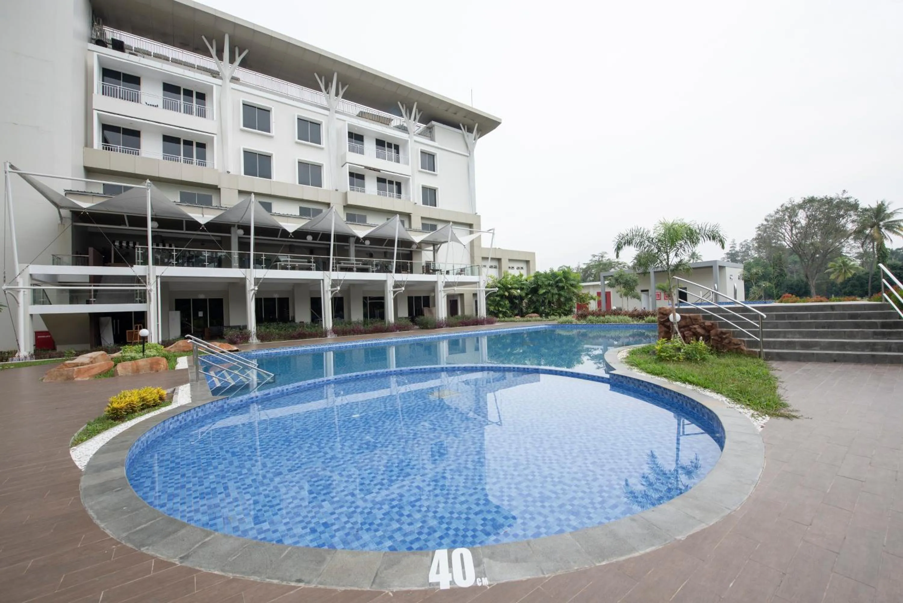 Swimming pool in The Royale Krakatau