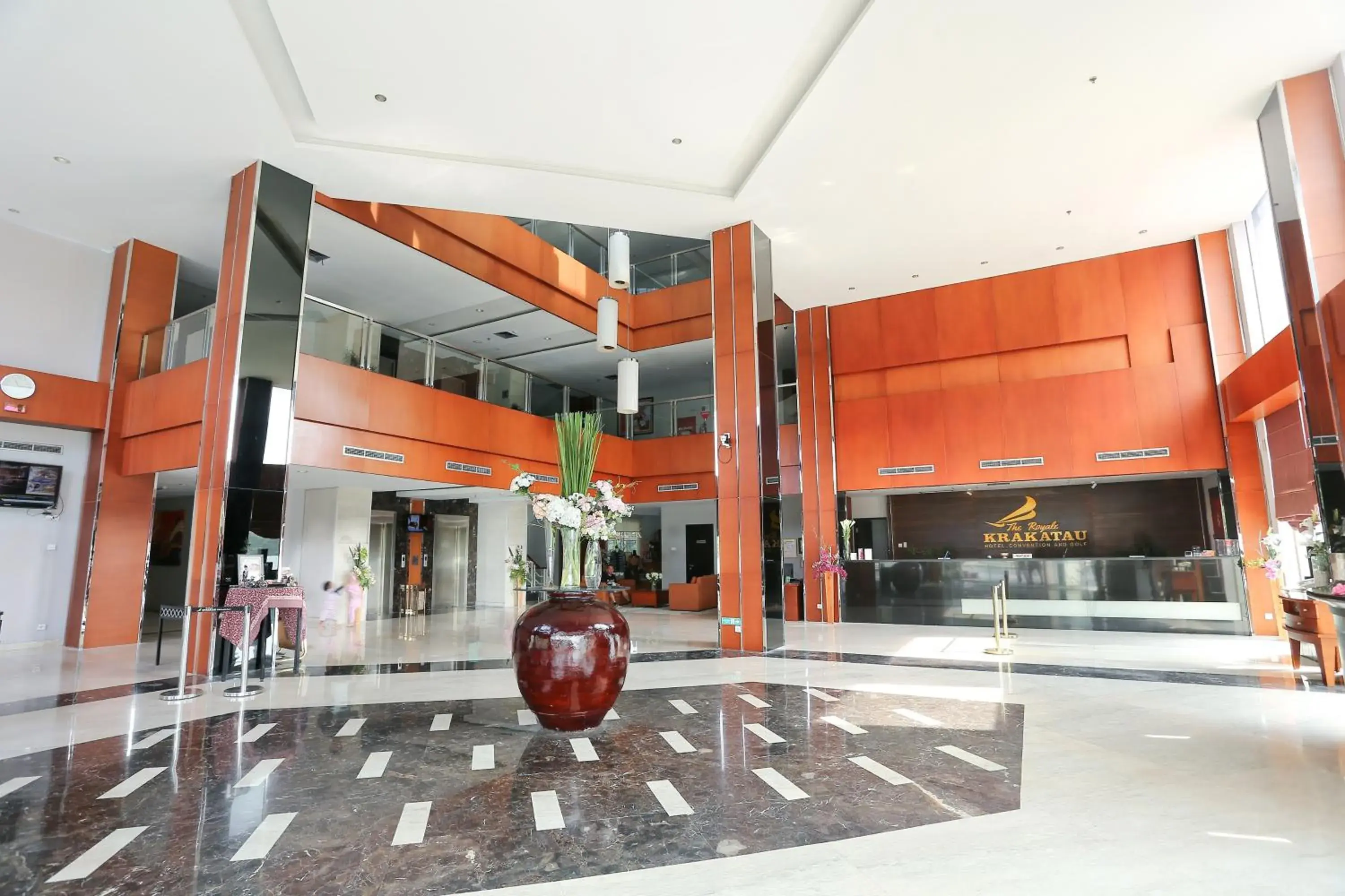 Lobby or reception in The Royale Krakatau Lobby or reception in The Royale Krakatau